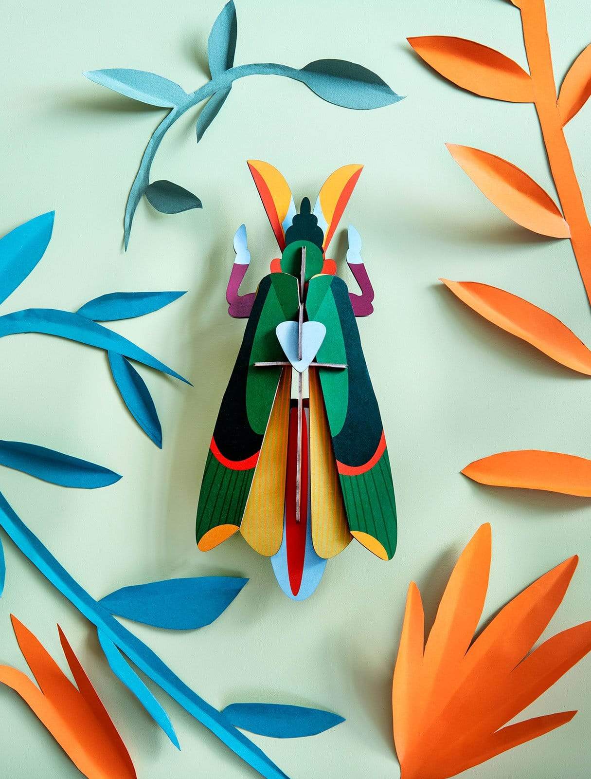 Studio Roof Decorazione parete Grasshopper Beetle