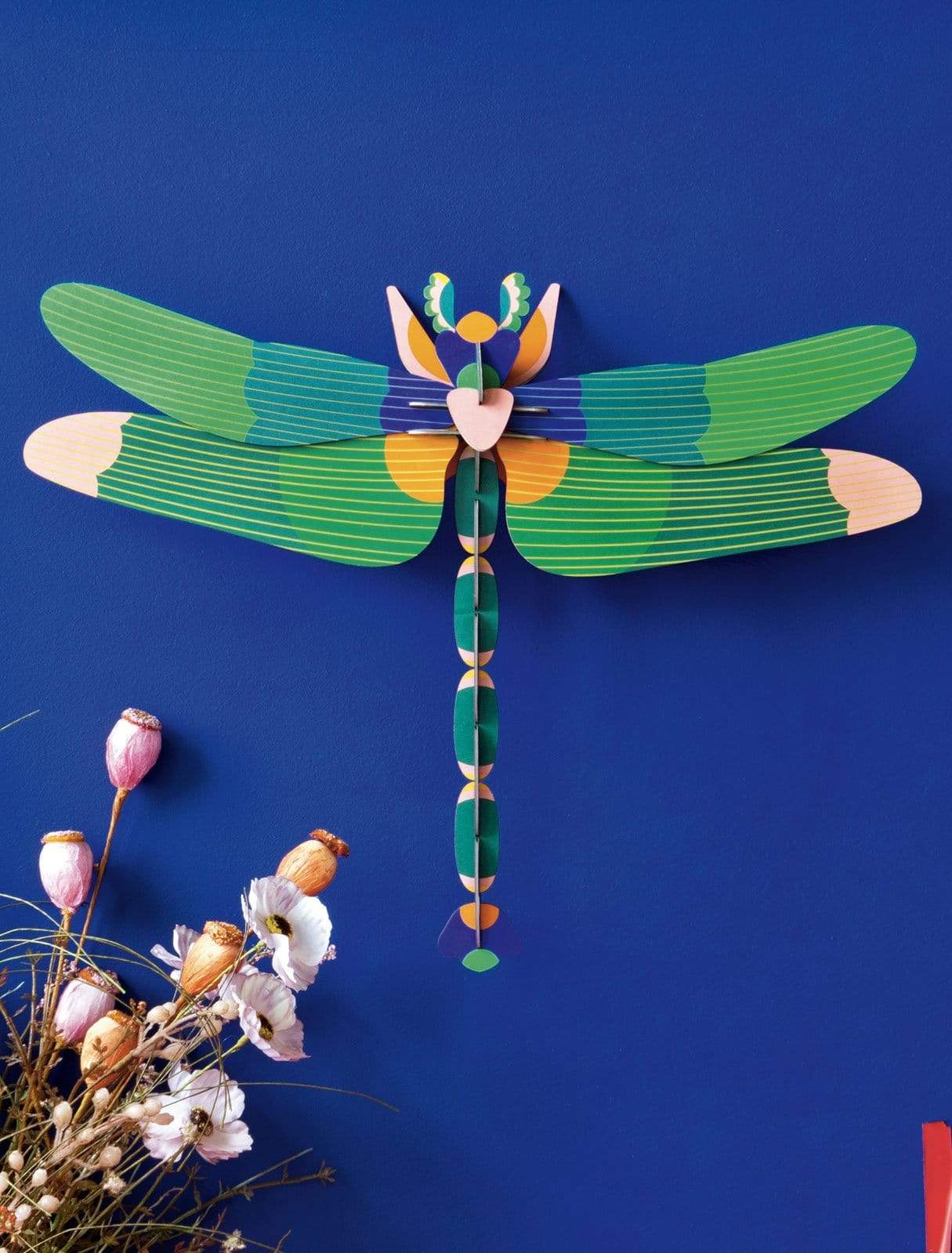 Studio Roof Decorazione parete Green Dragonfly