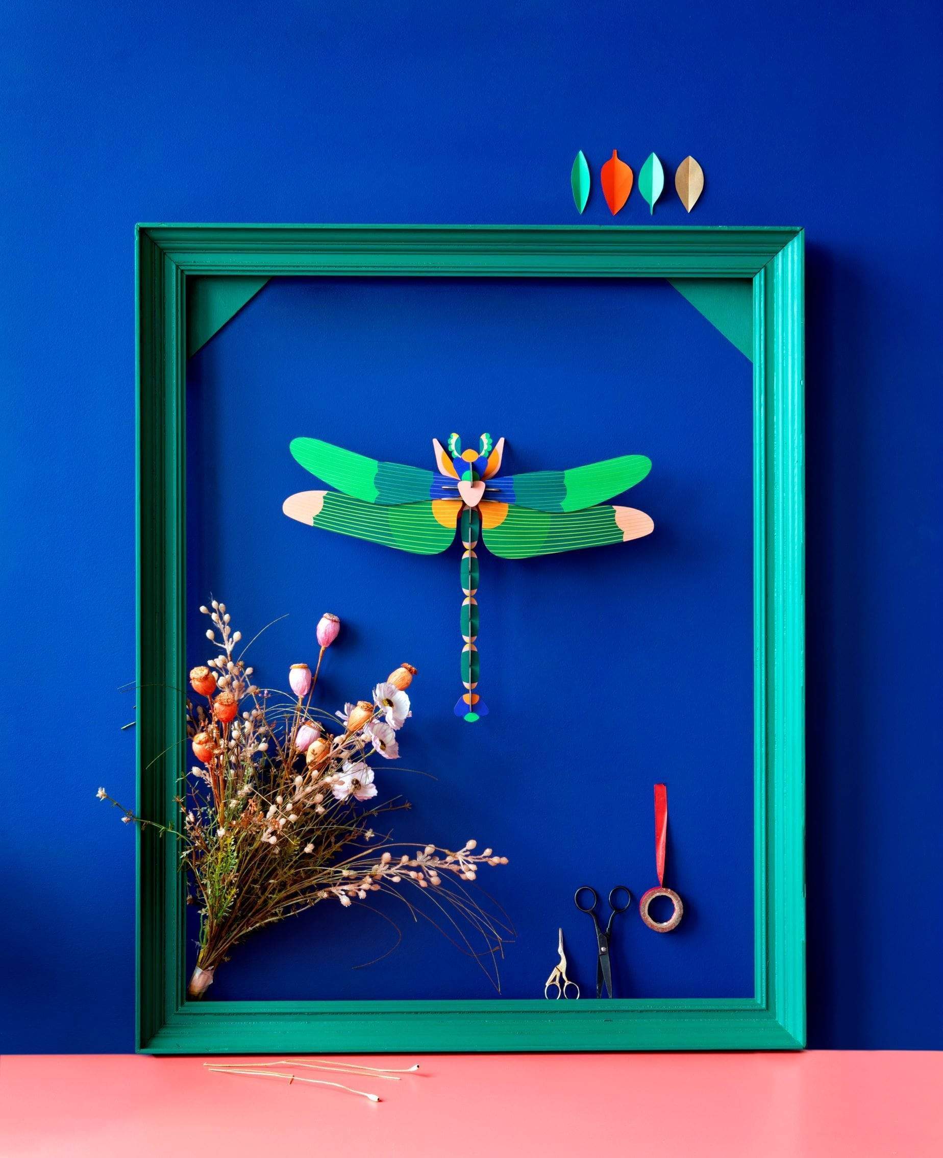 Studio Roof Decorazione parete Green Dragonfly
