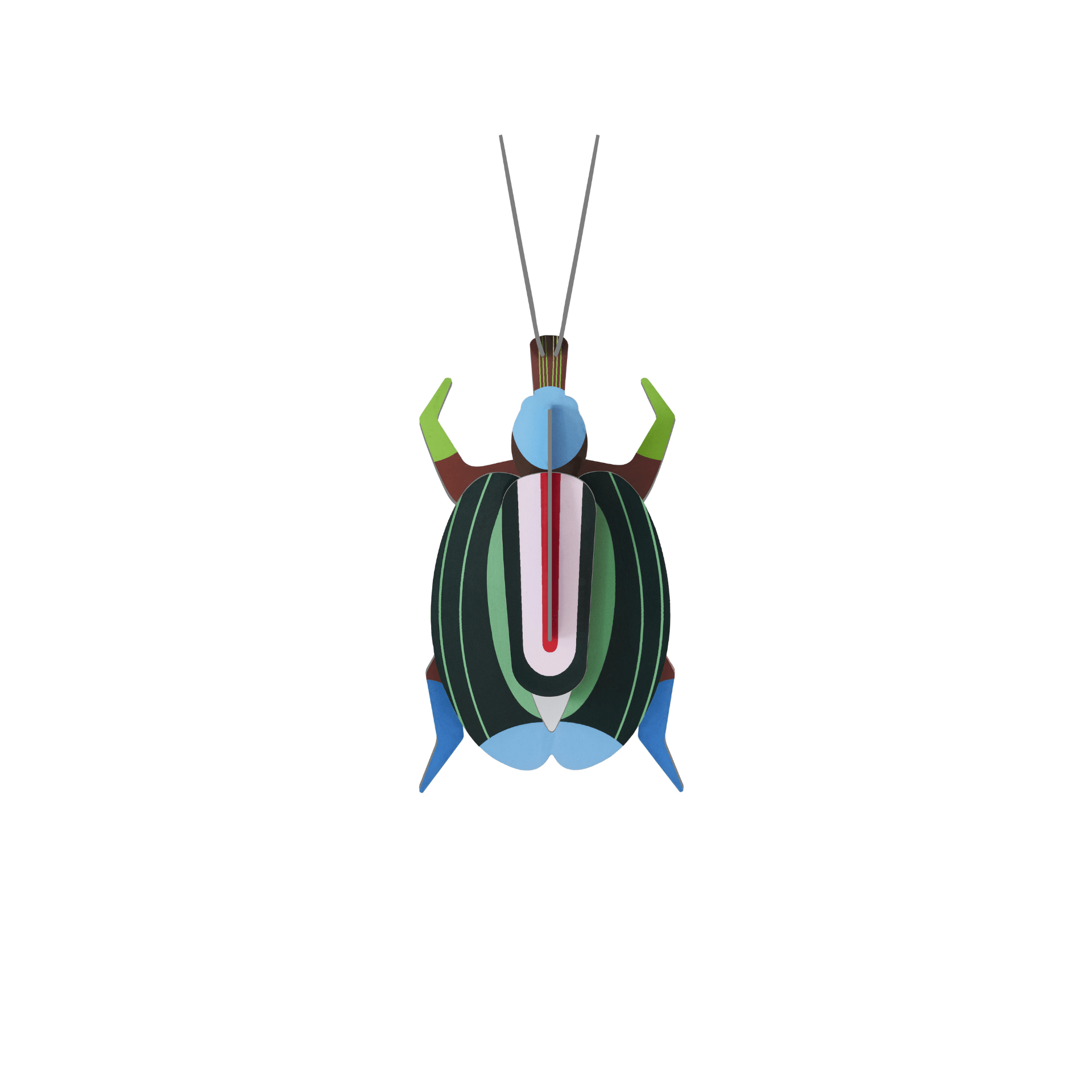 Studio Roof Decorazione parete Green Fig Beetle