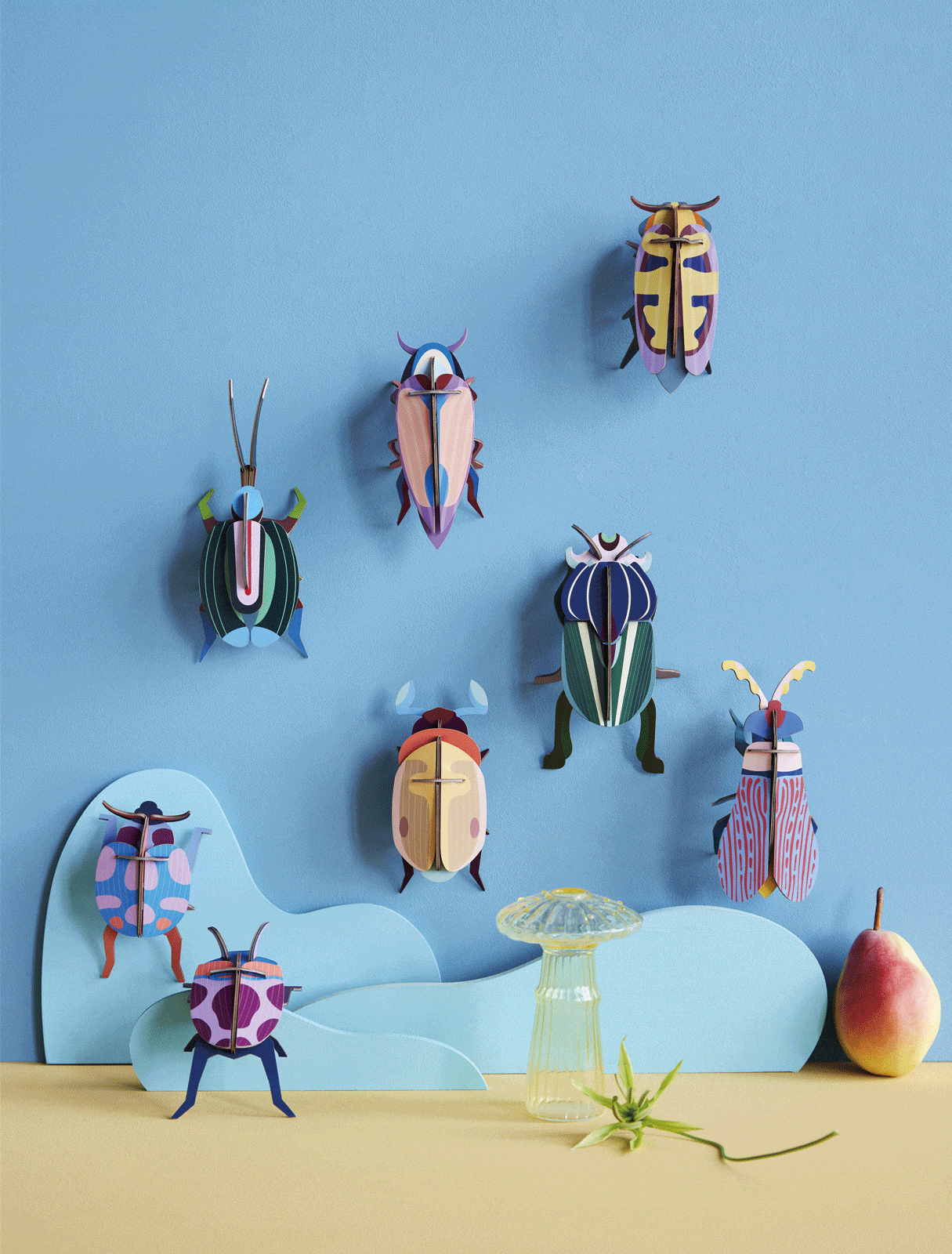 Studio Roof Decorazione parete Green Fig Beetle