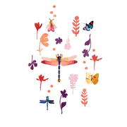 Studio Roof Decorazione parete Insect Collection - Wall of Curiosities