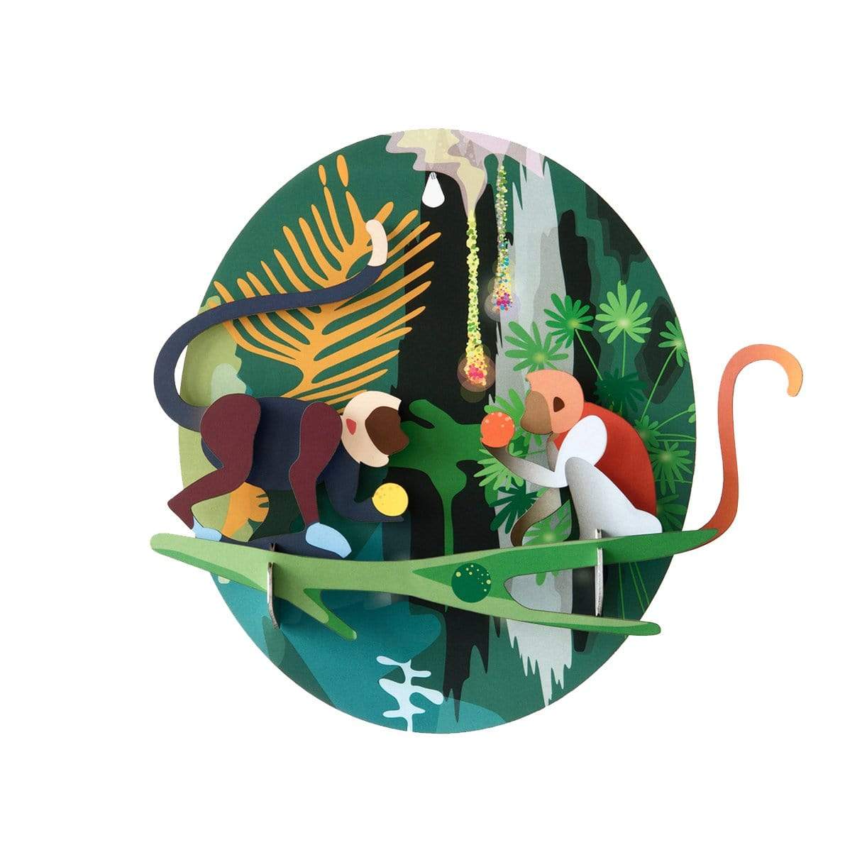 Studio Roof Decorazione parete Jungle Monkeys