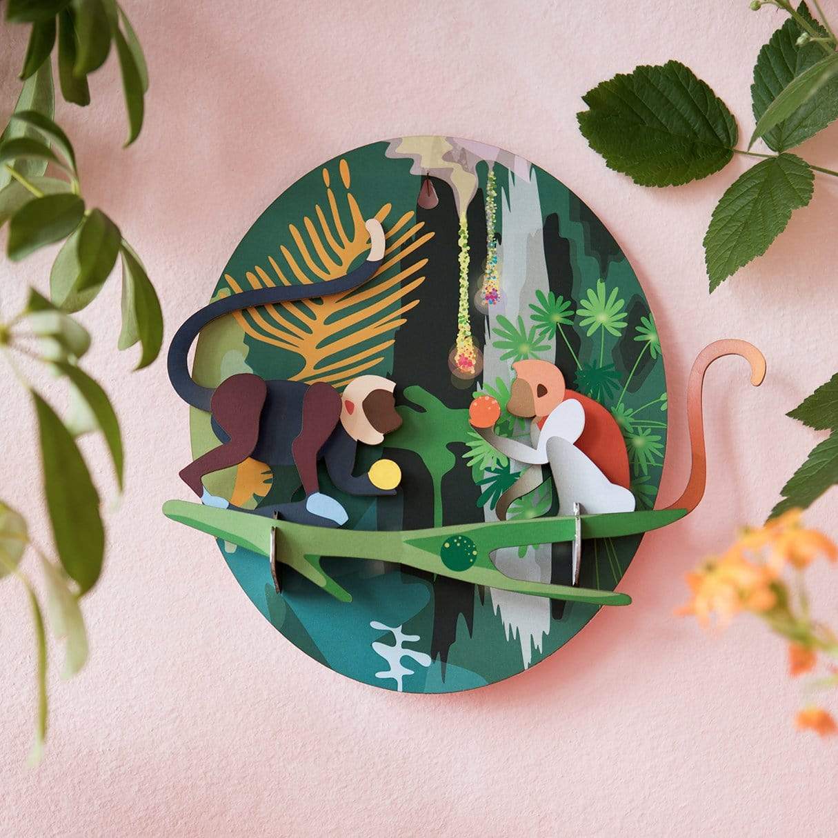 Studio Roof Decorazione parete Jungle Monkeys