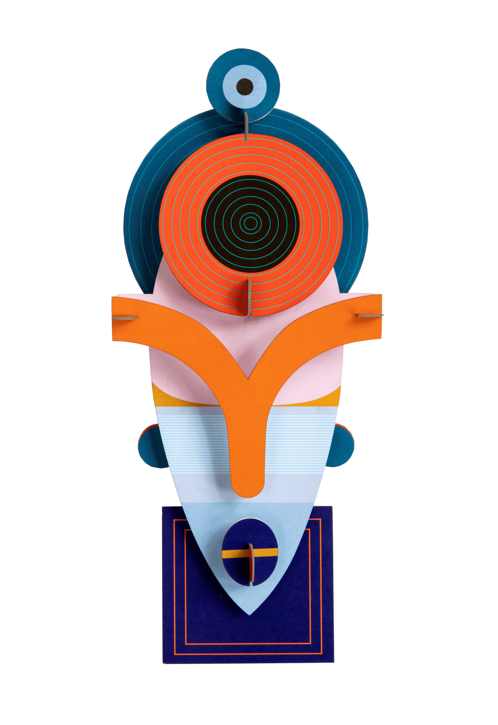 Studio Roof Decorazione parete Lamu Mask
