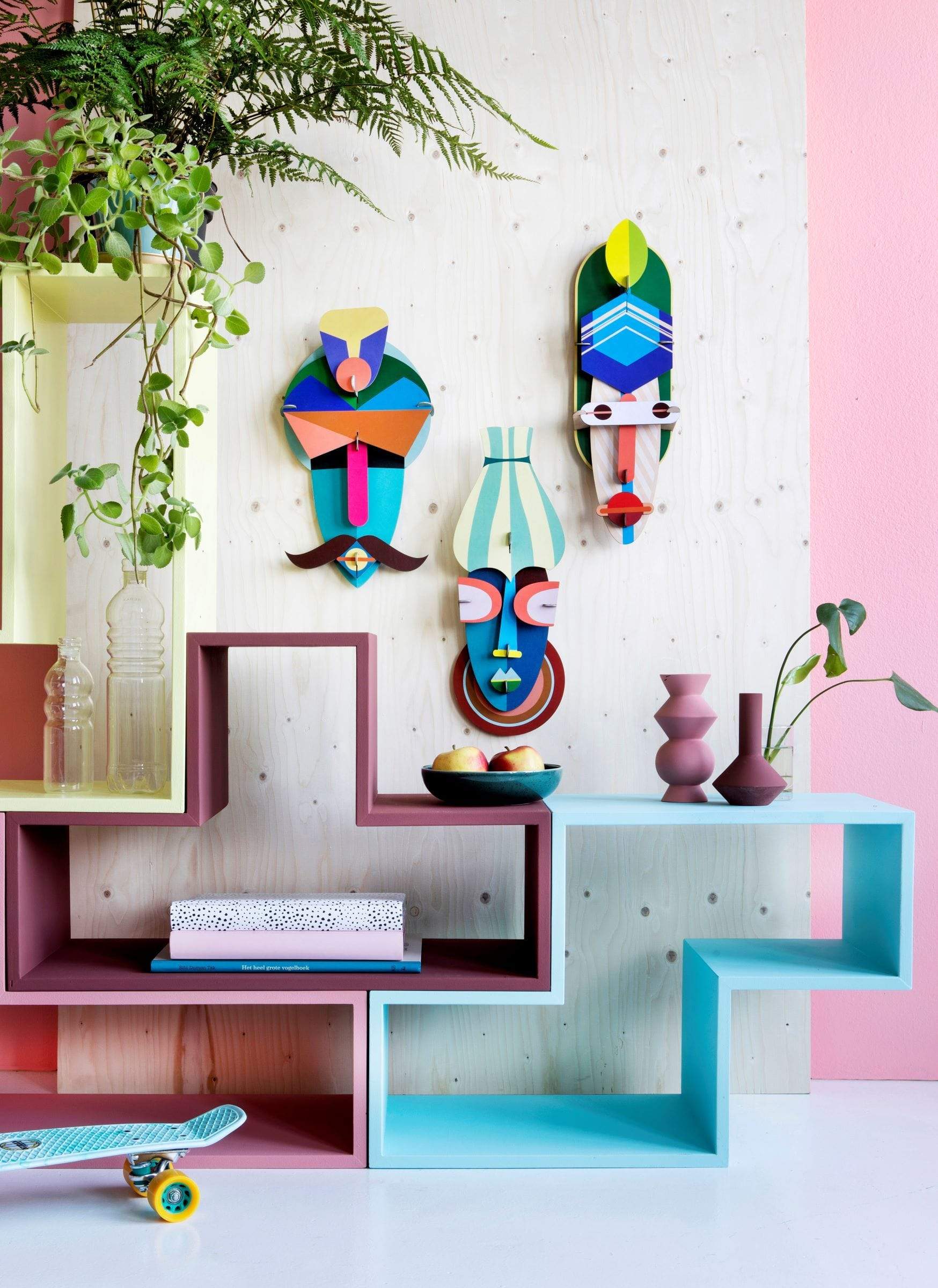 Studio Roof Decorazione parete London Mask