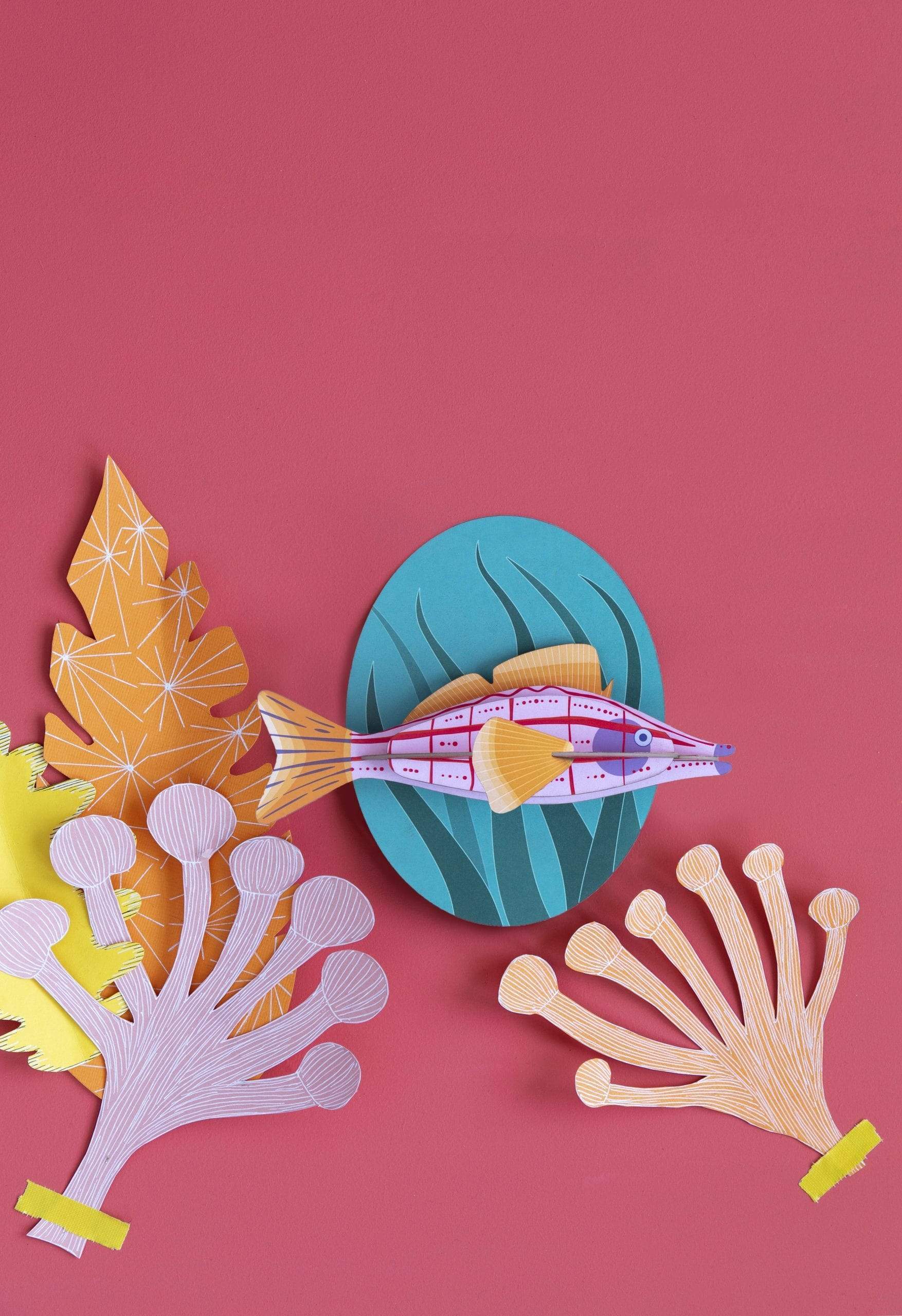 Studio Roof Decorazione parete Longnose Fish