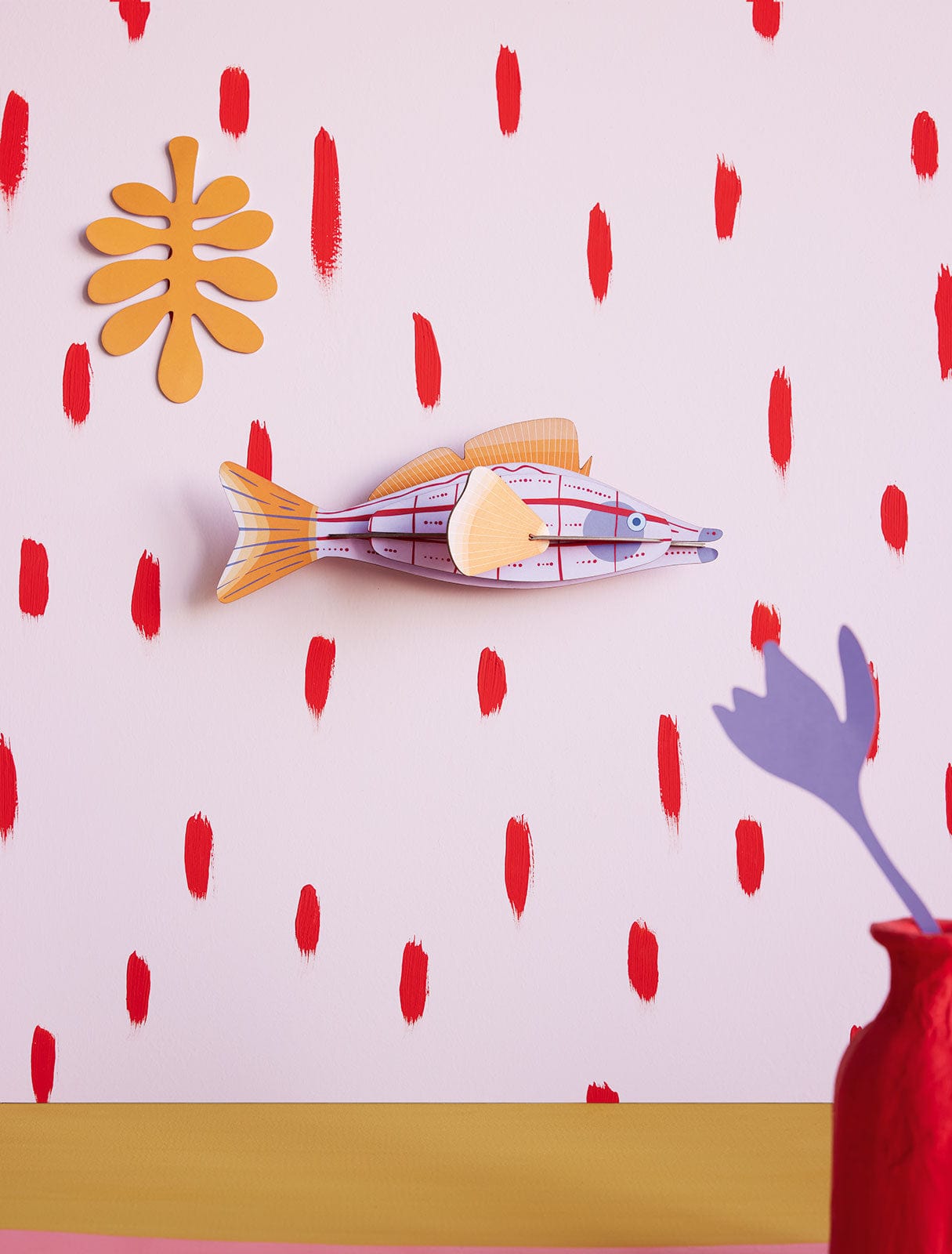 Studio Roof Decorazione parete Longnose fish
