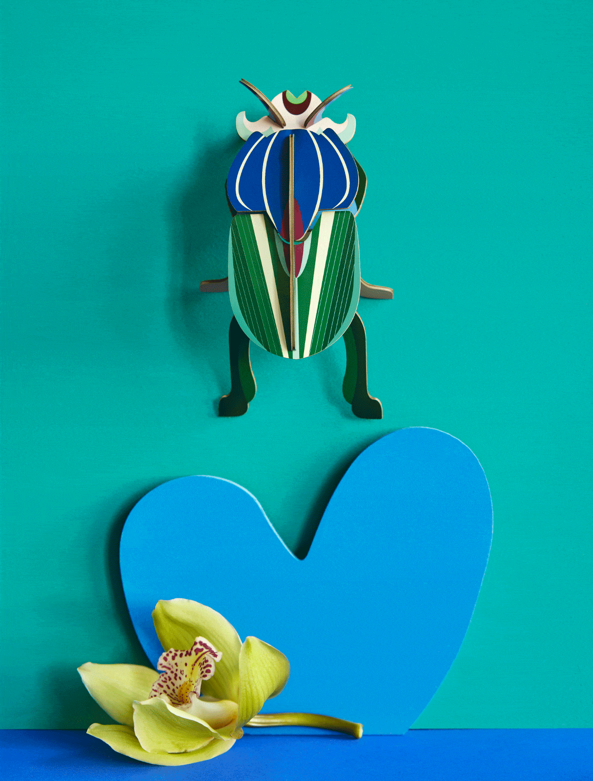 Studio Roof Decorazione parete Mimela Scarab Beetle