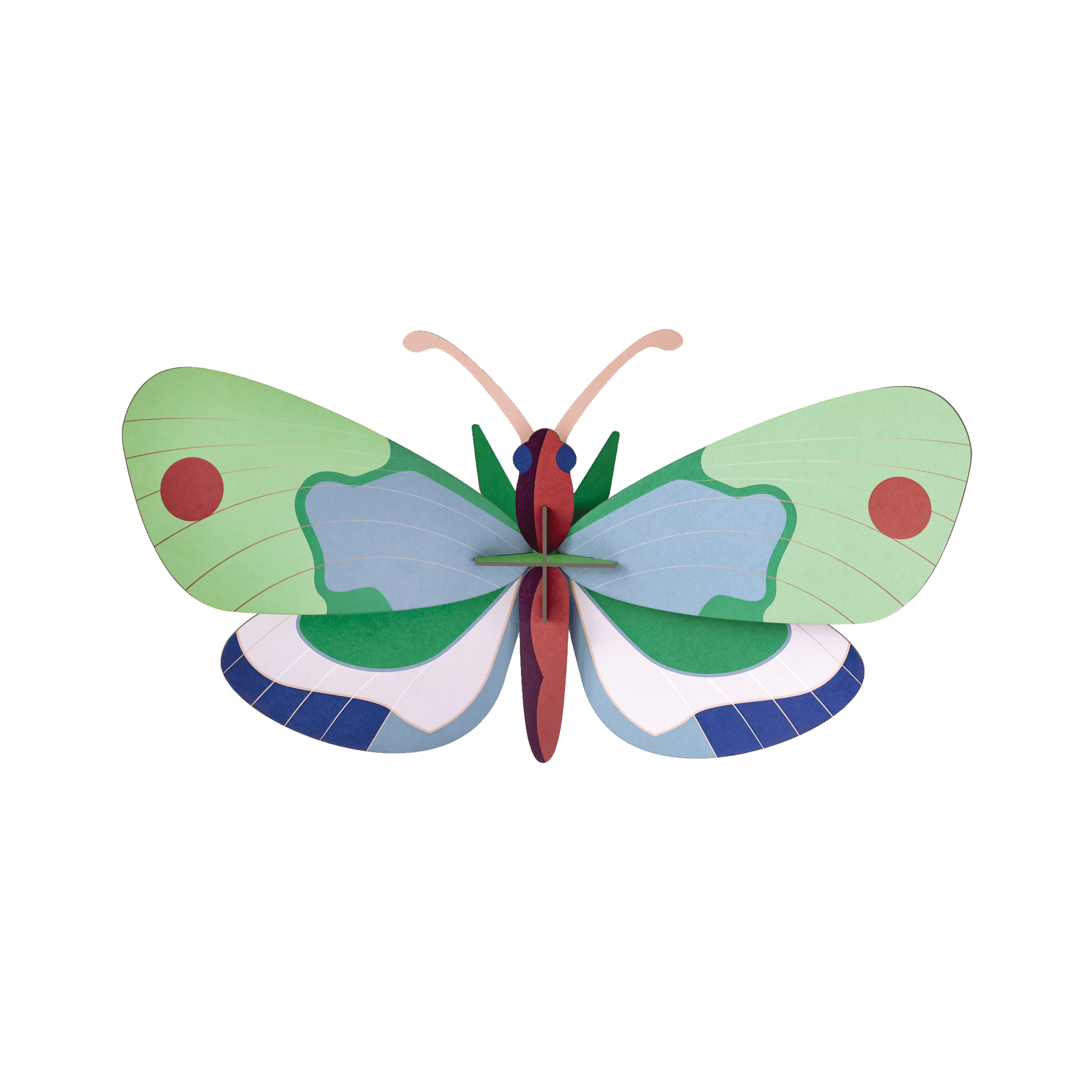 Studio Roof Decorazione parete Mint Forest Butterfly