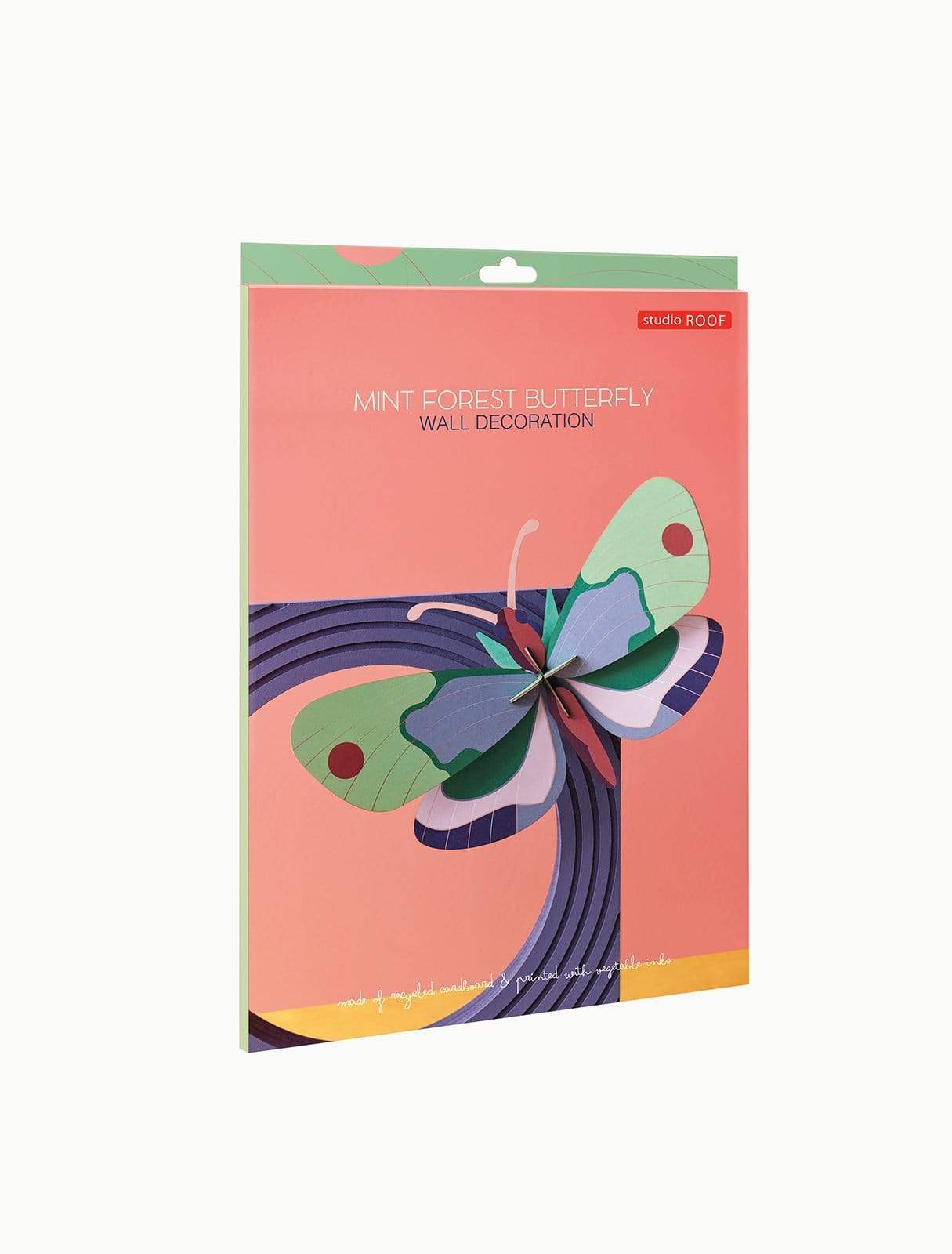 Studio Roof Decorazione parete Mint Forest Butterfly