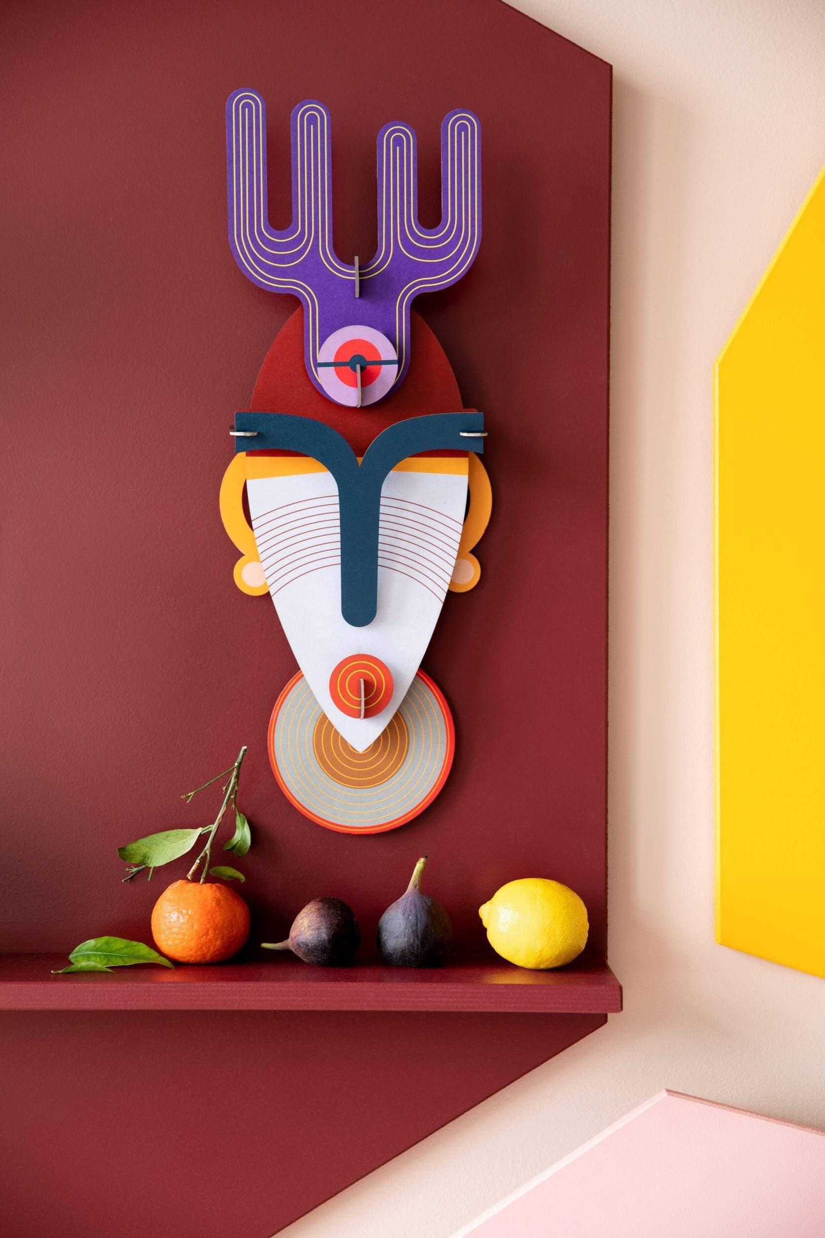 Studio Roof Decorazione parete Mumbai Mask