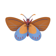 Studio Roof Decorazione parete Ochre Costa Butterfly