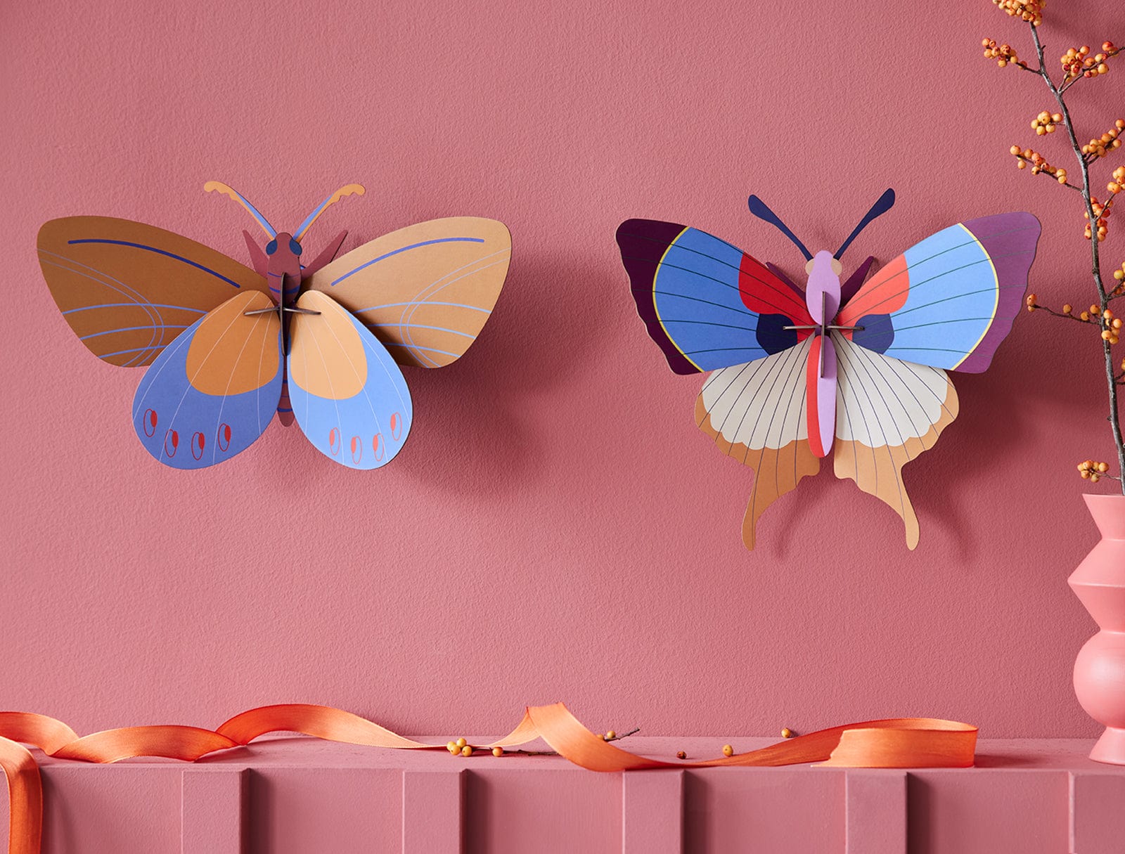 Studio Roof Decorazione parete Ochre Costa Butterfly