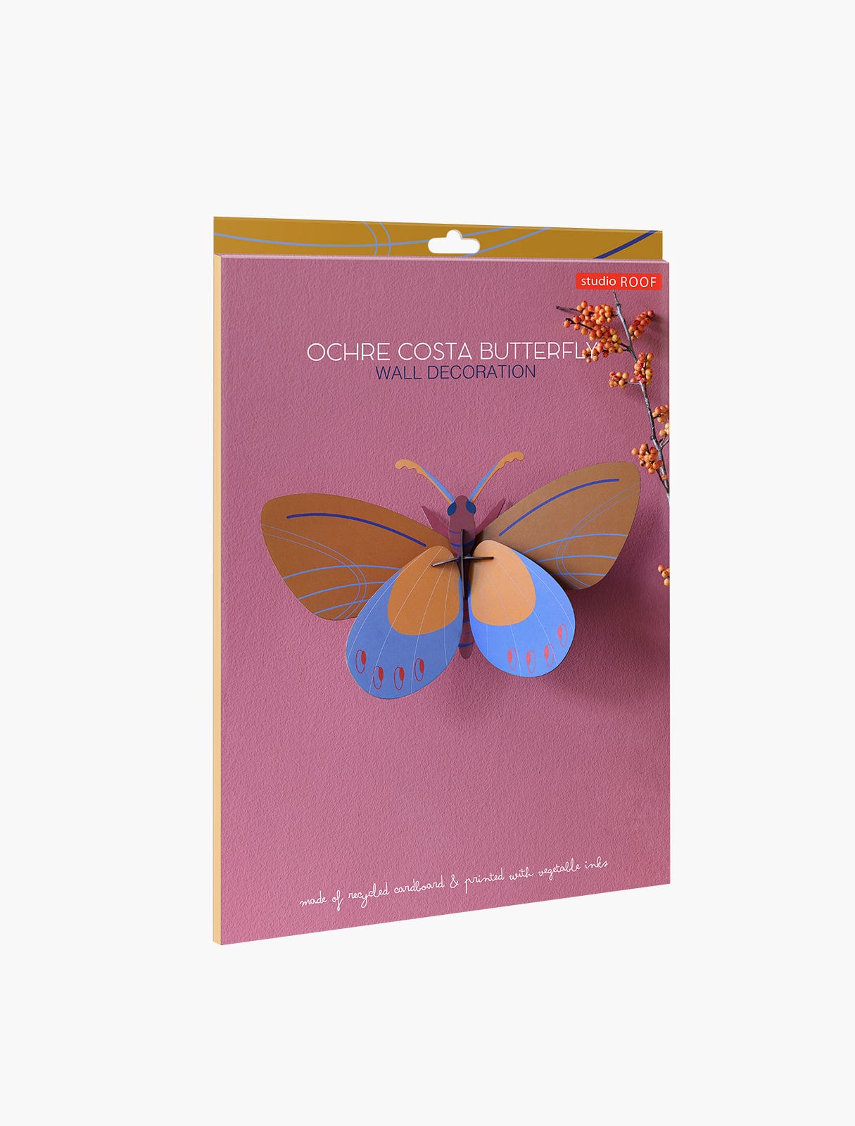 Studio Roof Decorazione parete Ochre Costa Butterfly