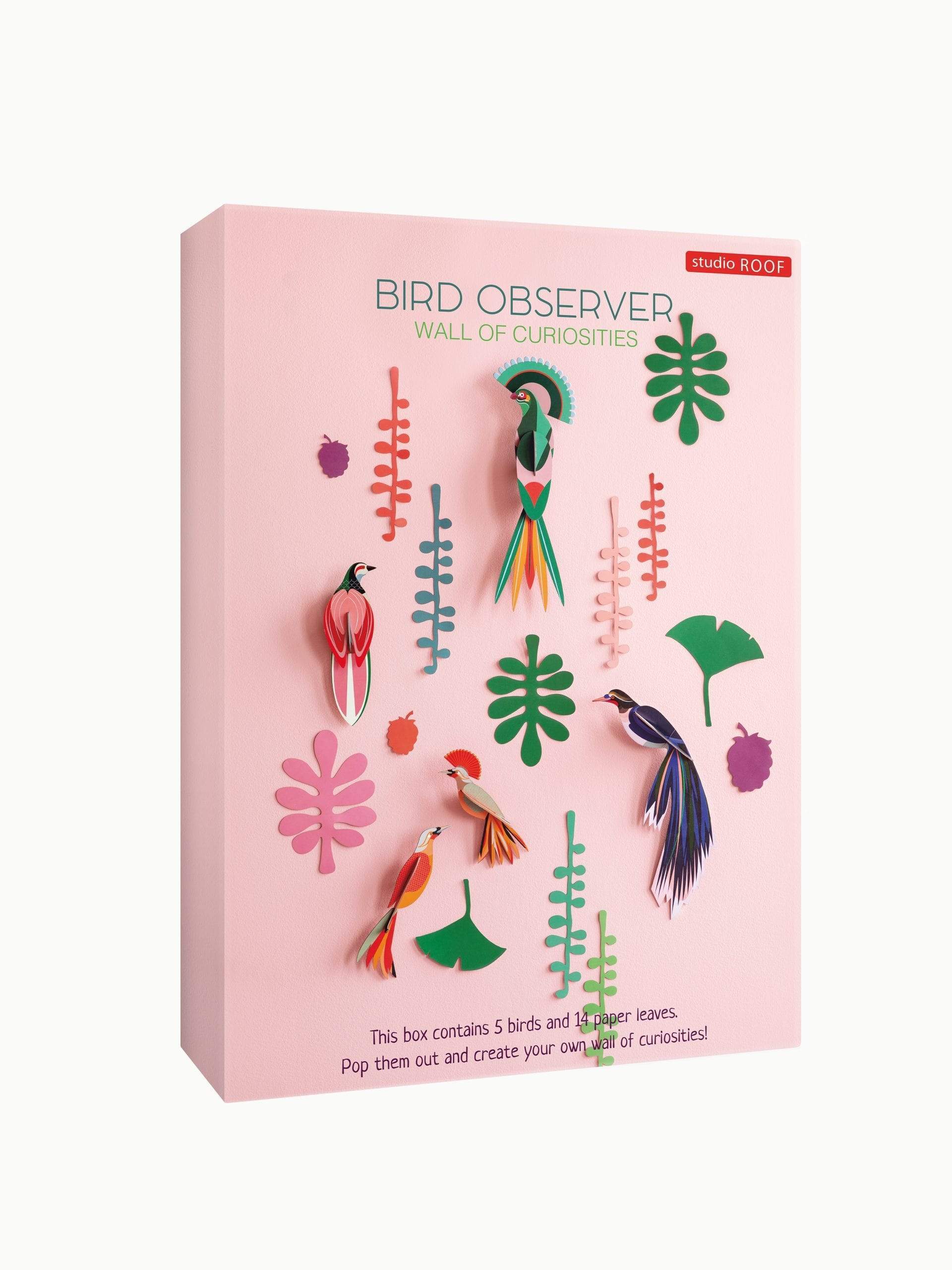 Studio Roof Decorazione parete Paradise Bird Collection - Wall of Curiosities