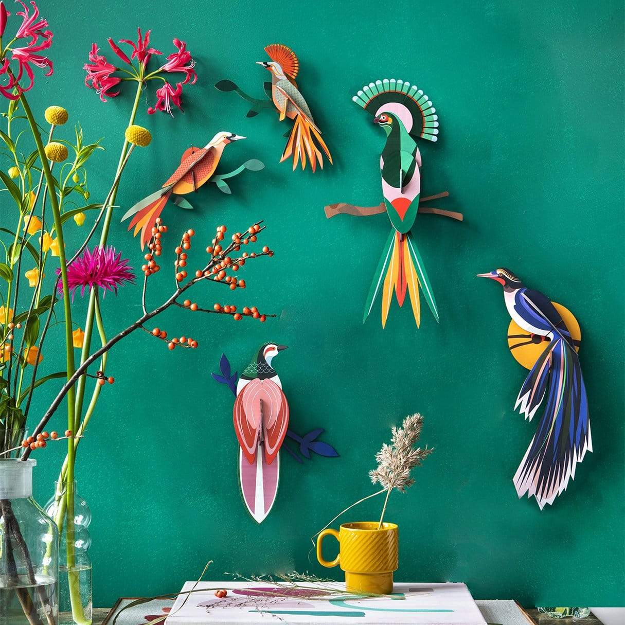 Studio Roof Decorazione parete Paradise Bird Flores