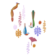 Studio Roof Decorazione parete Paradise Nest - Wall of Curiosities Small