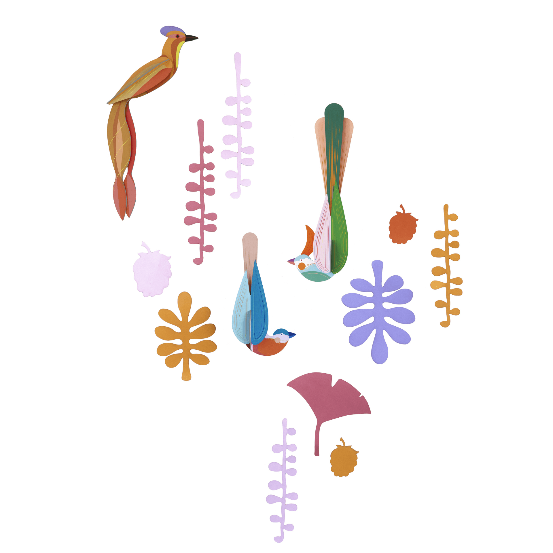 Studio Roof Decorazione parete Paradise Nest - Wall of Curiosities Small