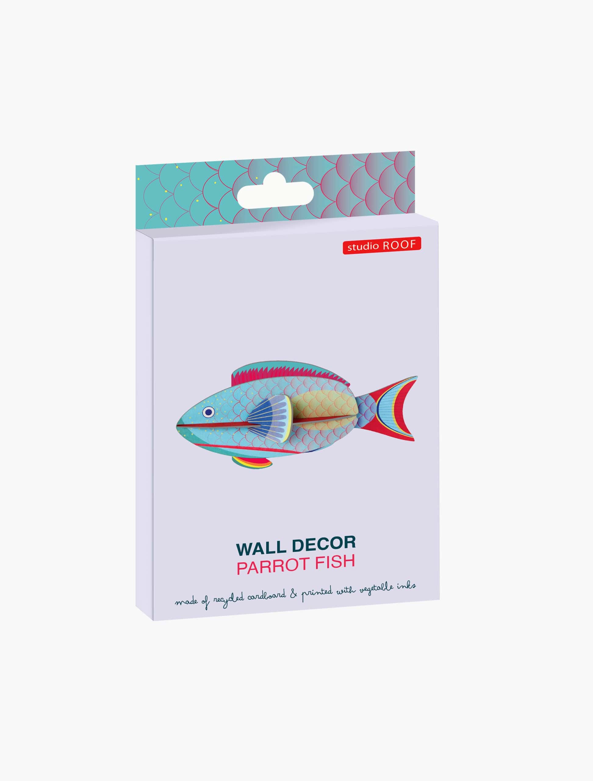 Studio Roof Decorazione parete Parrot fish
