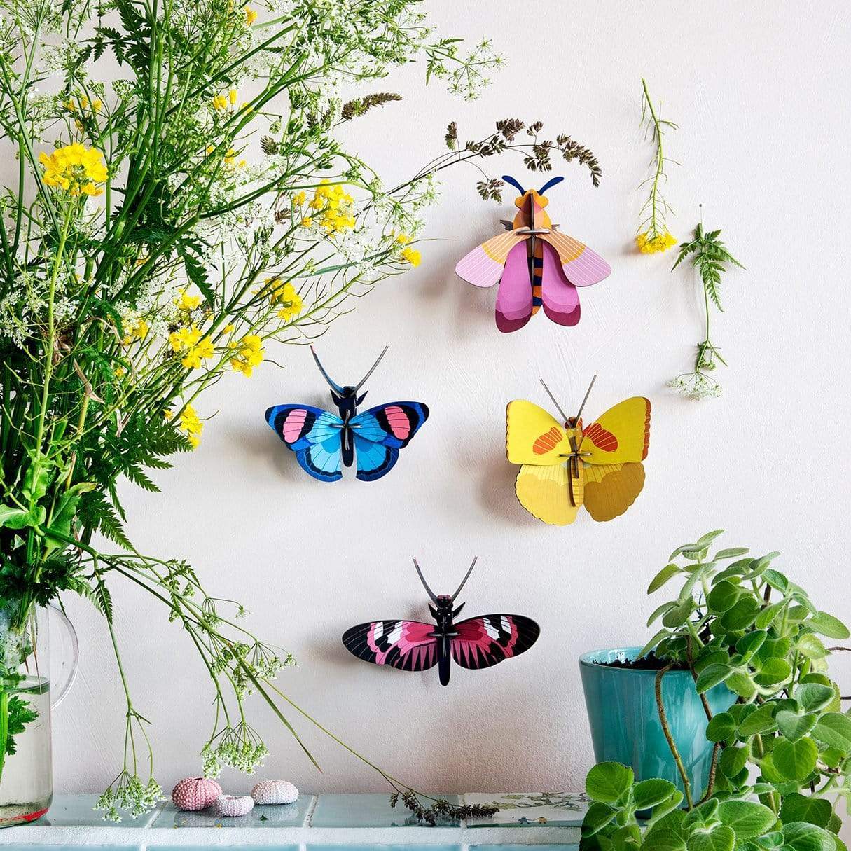 Studio Roof Decorazione parete Pink Bee