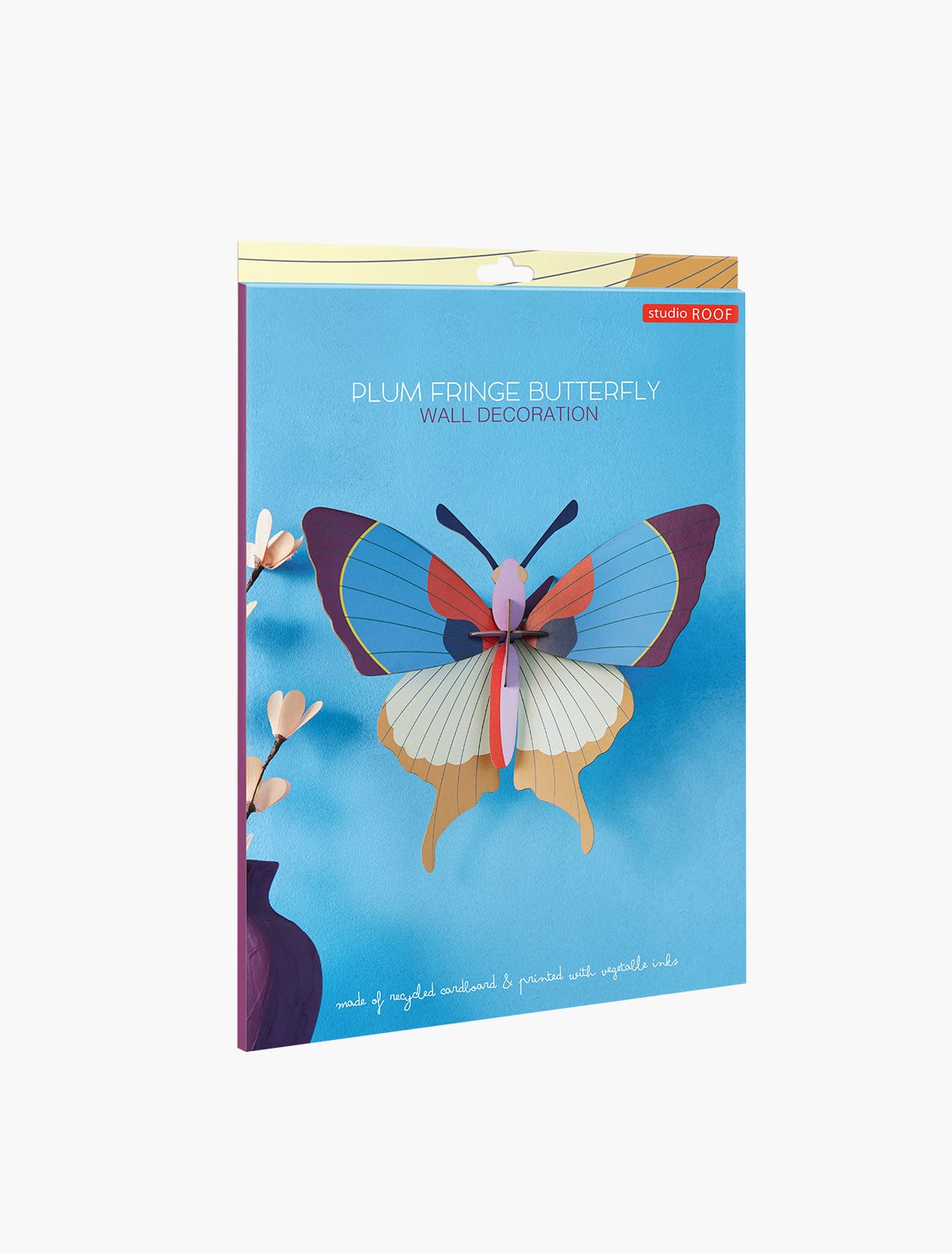 Studio Roof Decorazione parete Plum Fringe Butterfly