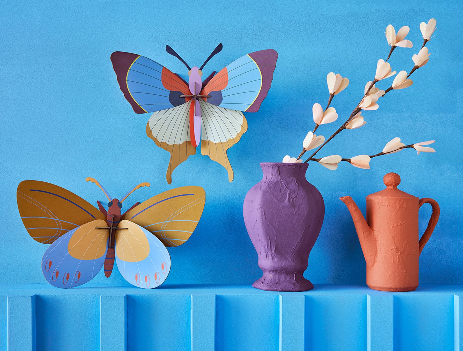 Studio Roof Decorazione parete Plum Fringe Butterfly