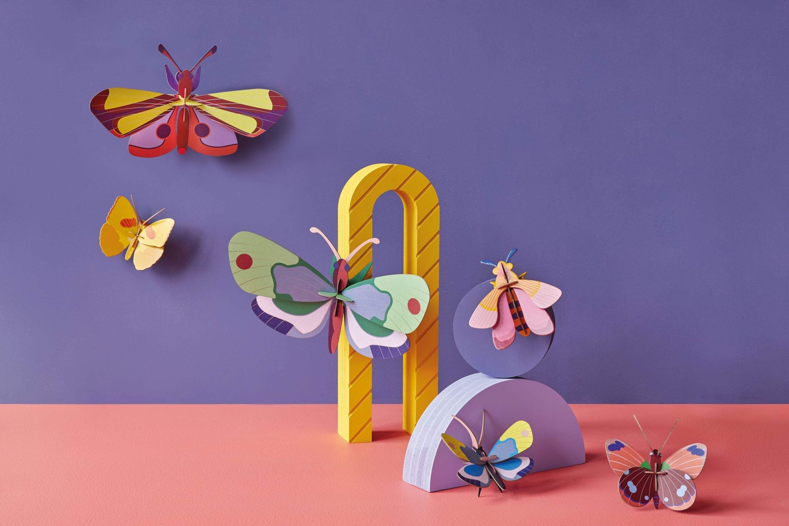 Studio Roof Decorazione parete Purple Eyed Butterfly