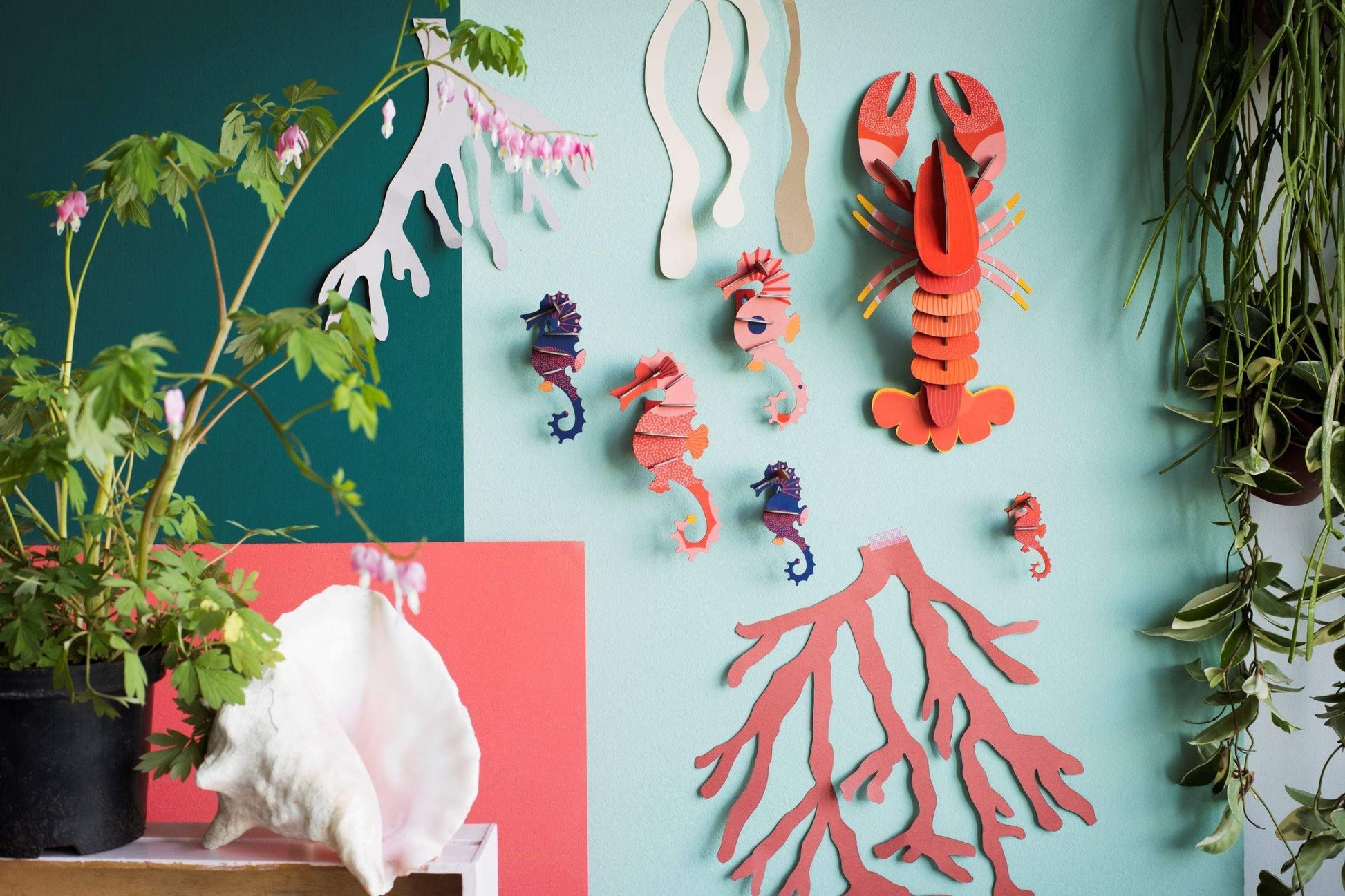 Studio Roof Decorazione parete Red Lobster