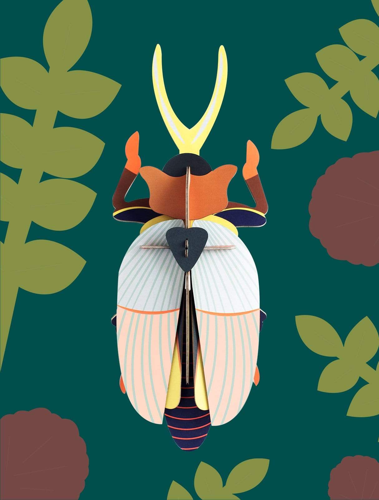 Studio Roof Decorazione parete Rhino Beetle