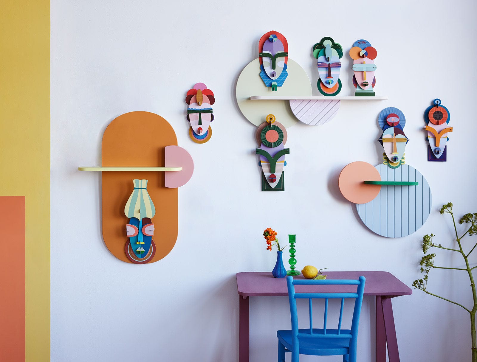 Studio Roof Decorazione parete Sapa Mask