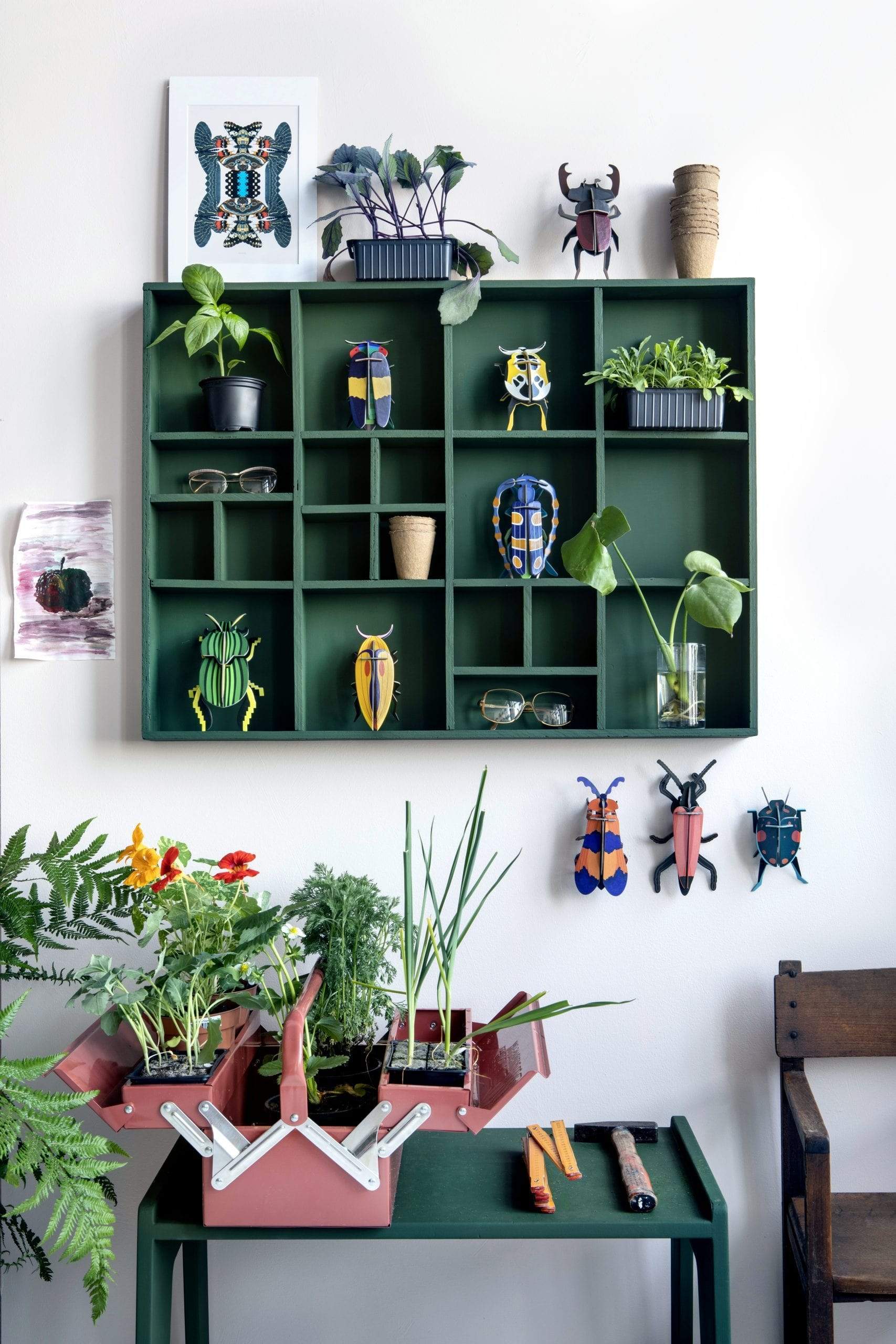 Studio Roof Decorazione parete Scarab Beetle