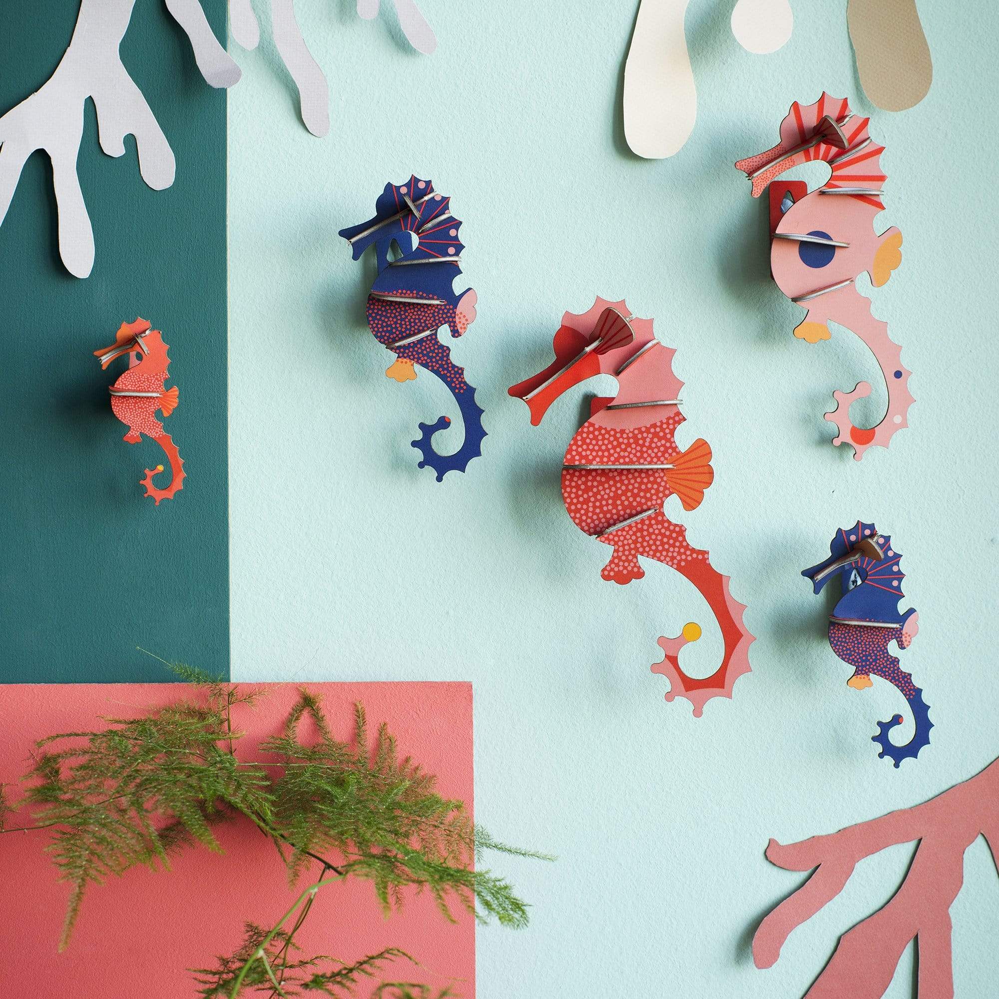 Studio Roof Decorazione parete Sea Horses