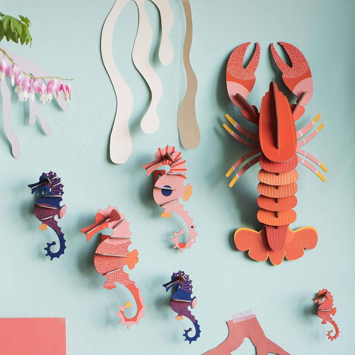 Studio Roof Decorazione parete Sea Horses
