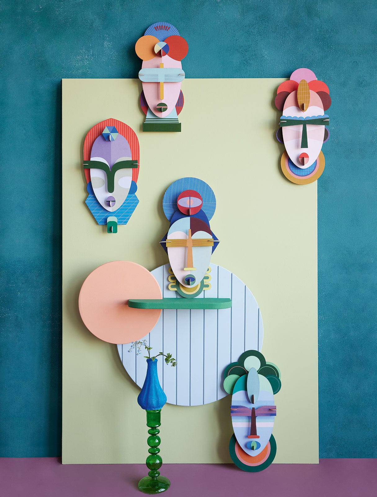 Studio Roof Decorazione parete Sofia Mask