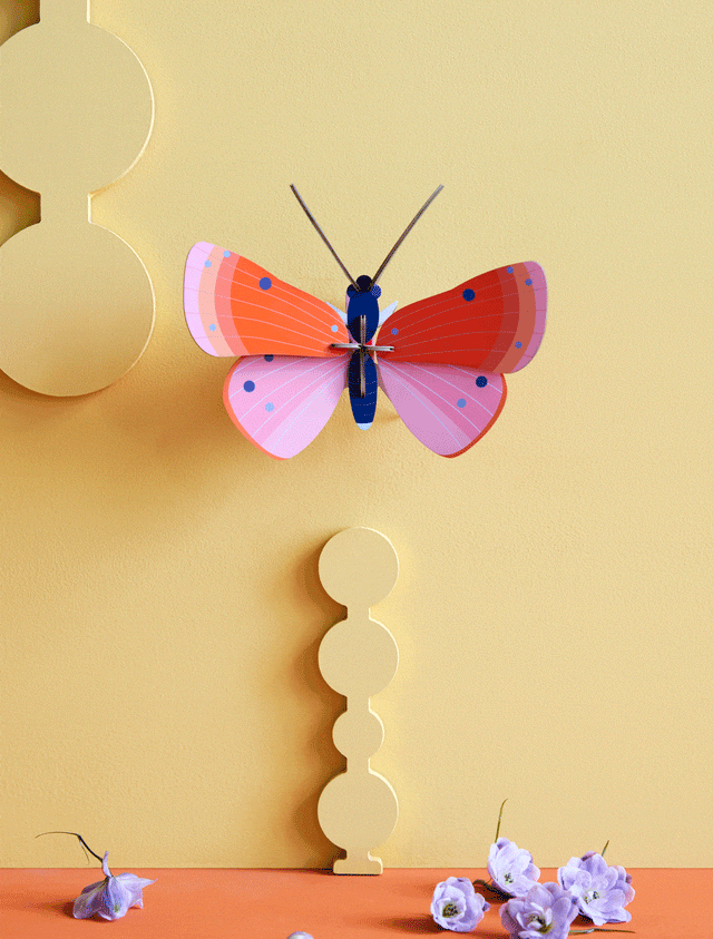 Studio Roof Decorazione parete Speckled Copper Butterfly