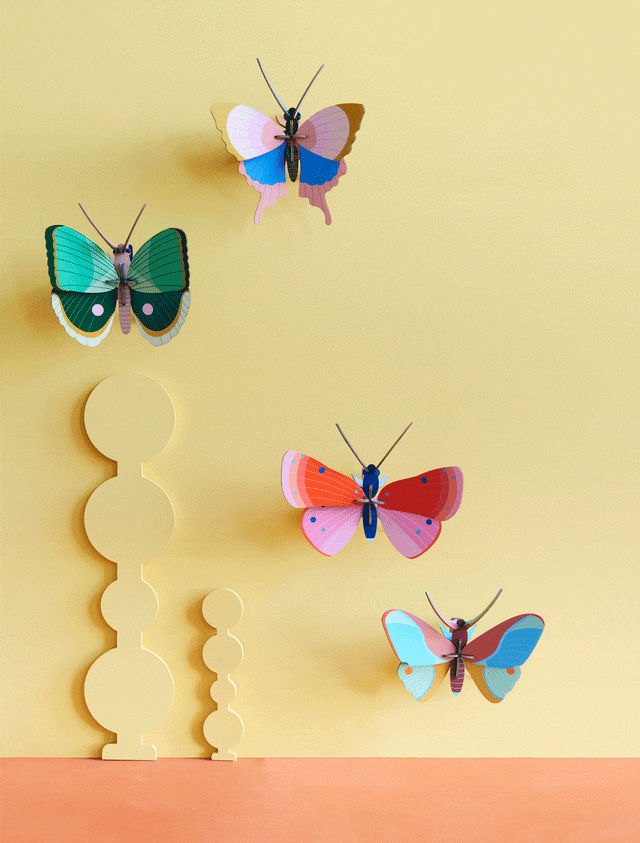 Studio Roof Decorazione parete Speckled Copper Butterfly
