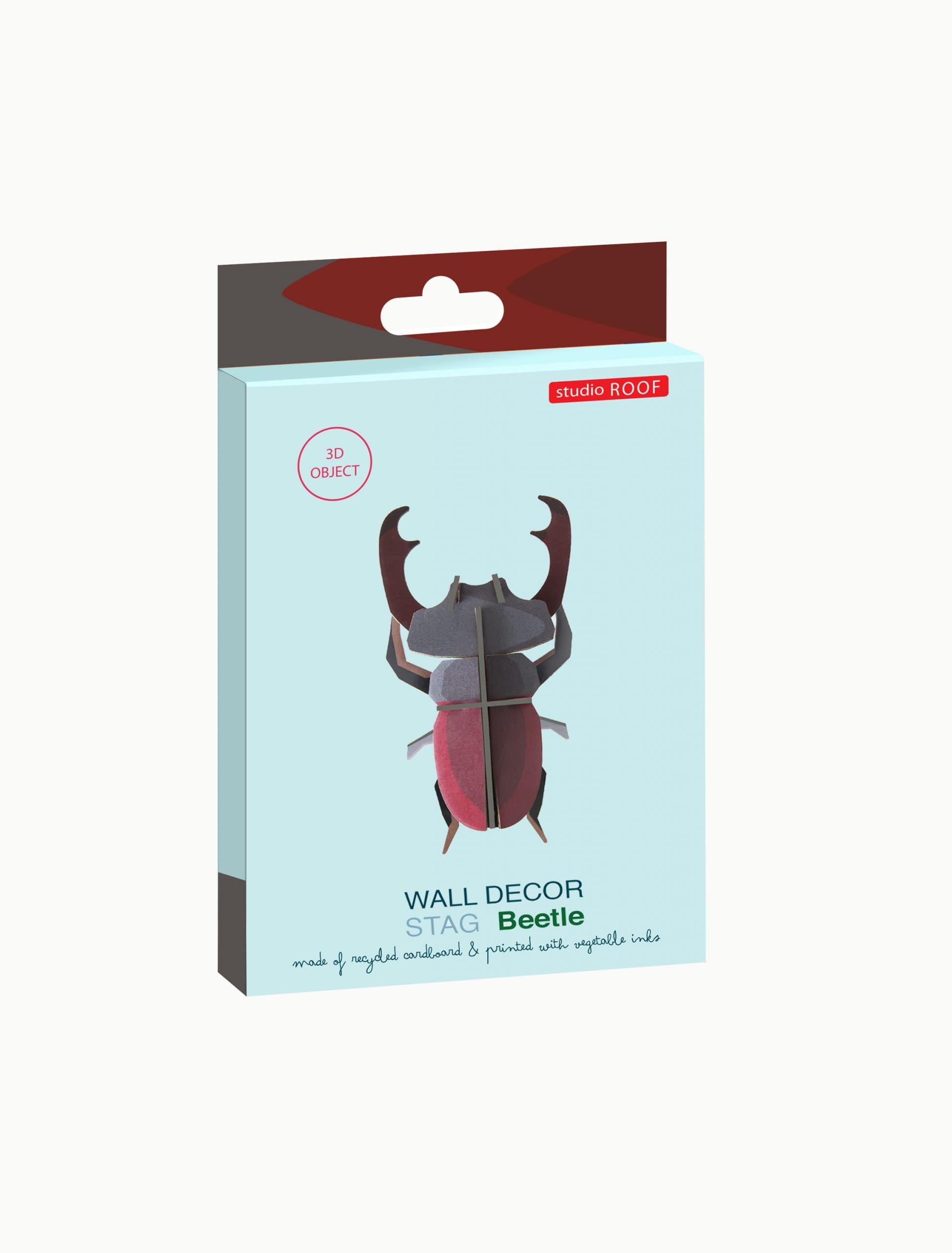 Studio Roof Decorazione parete Stag Beetle
