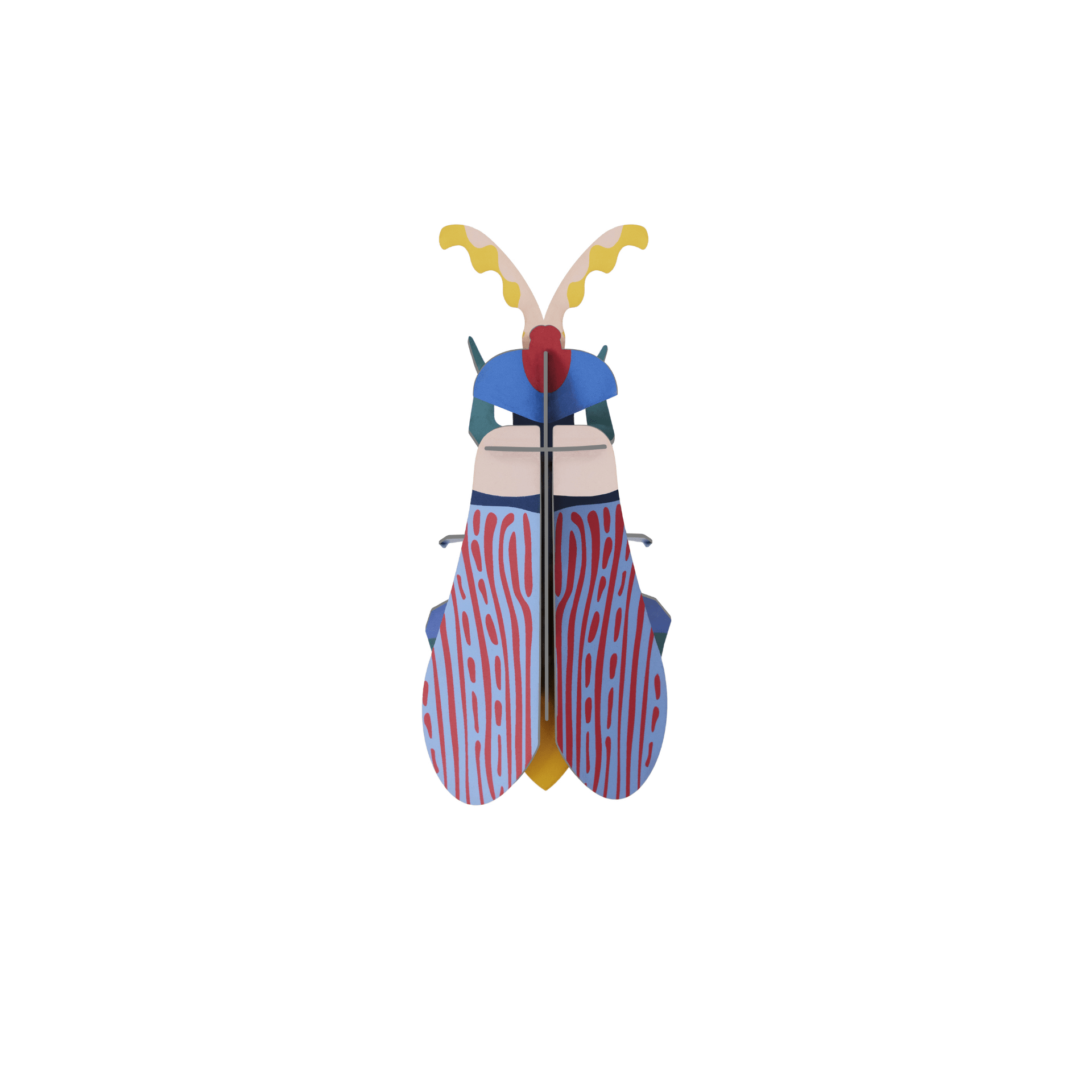 Studio Roof Decorazione parete Striped Wing Beetle