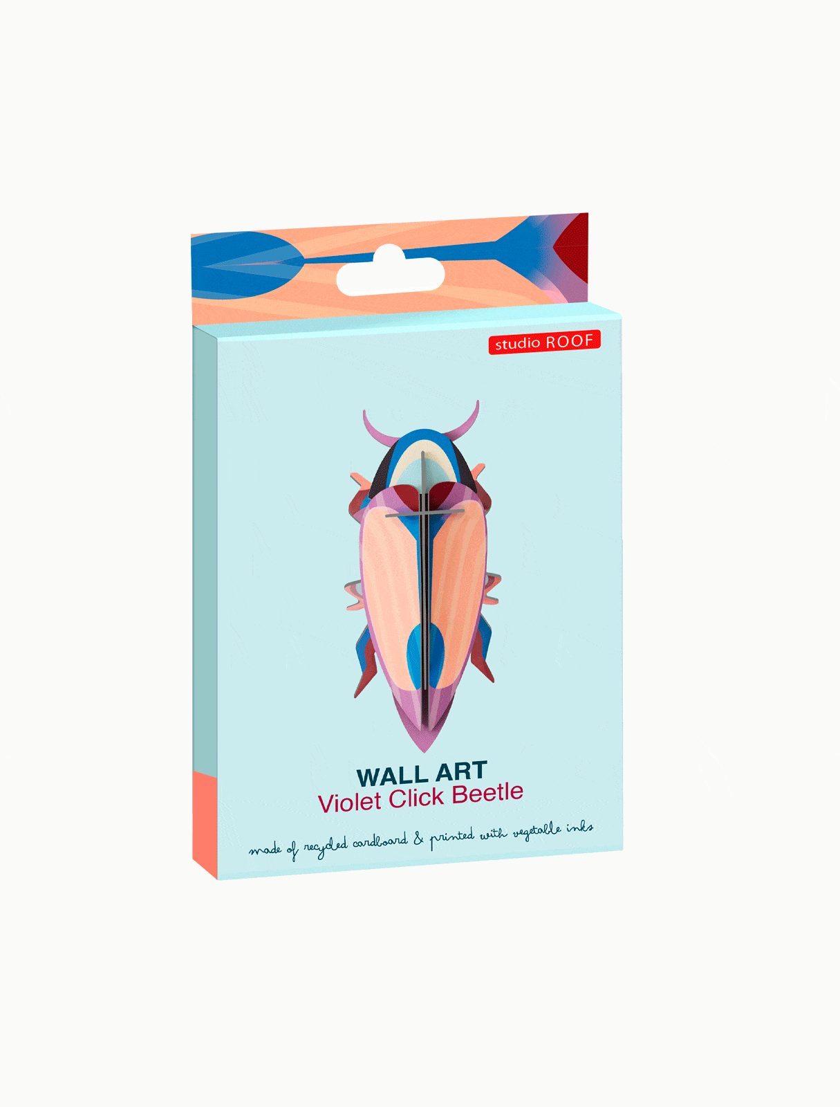 Studio Roof Decorazione parete Violet Click Beetle