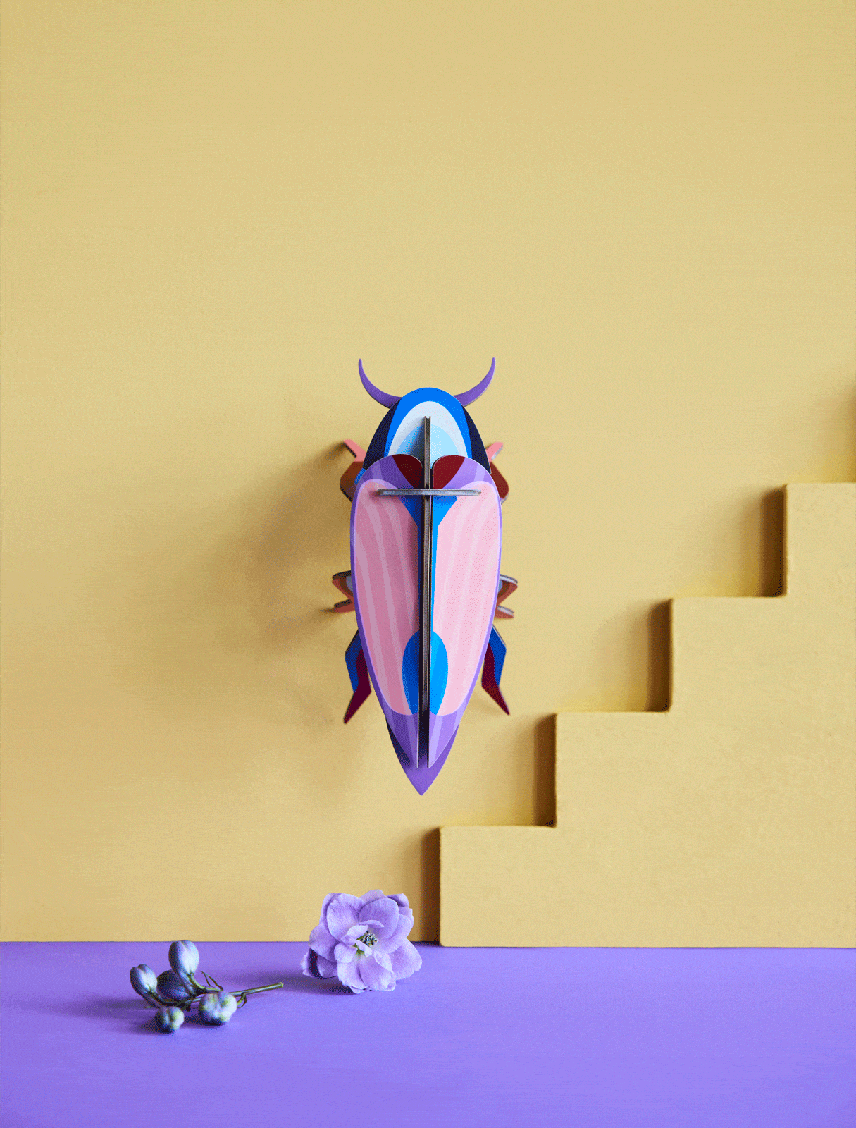 Studio Roof Decorazione parete Violet Click Beetle