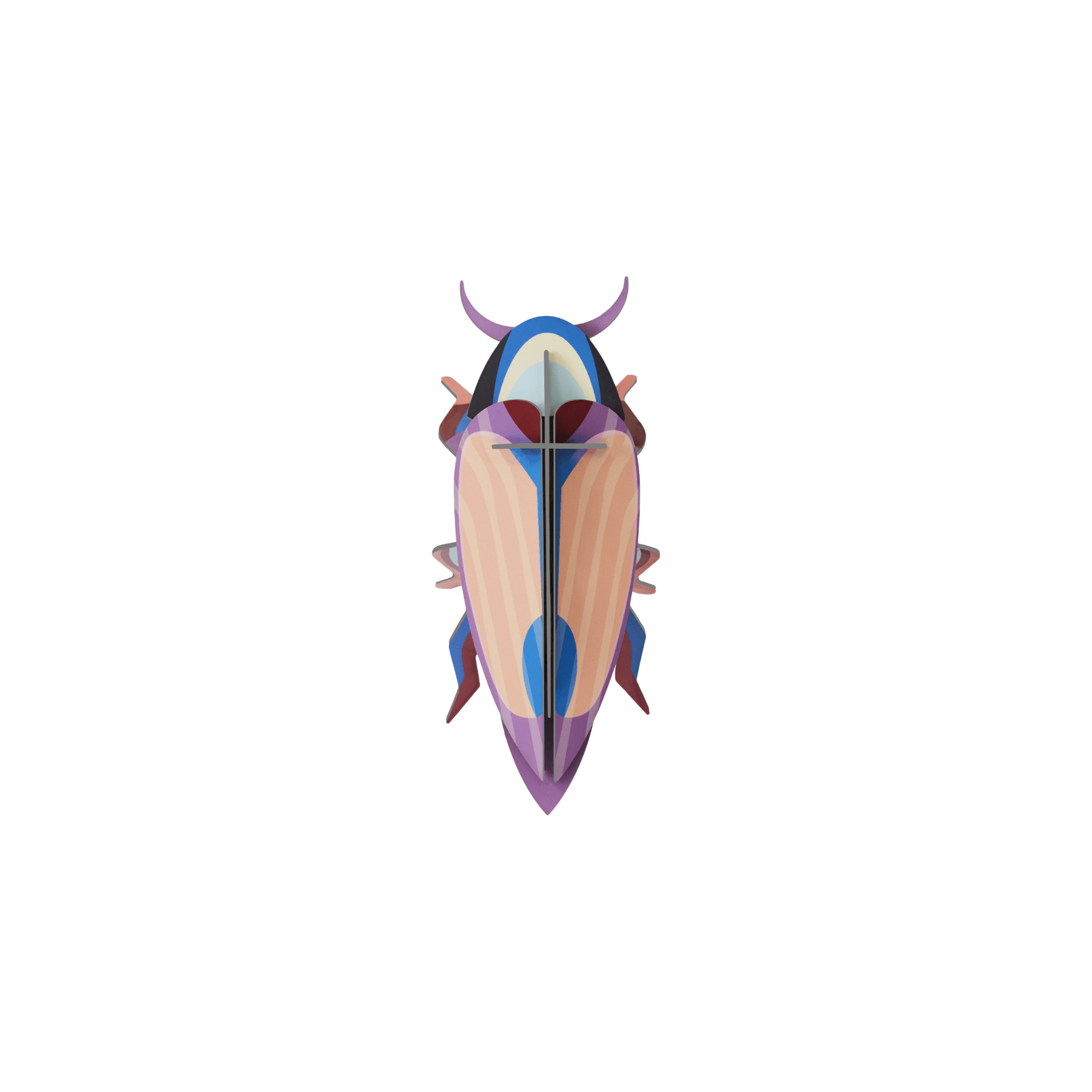 Studio Roof Decorazione parete Violet Click Beetle