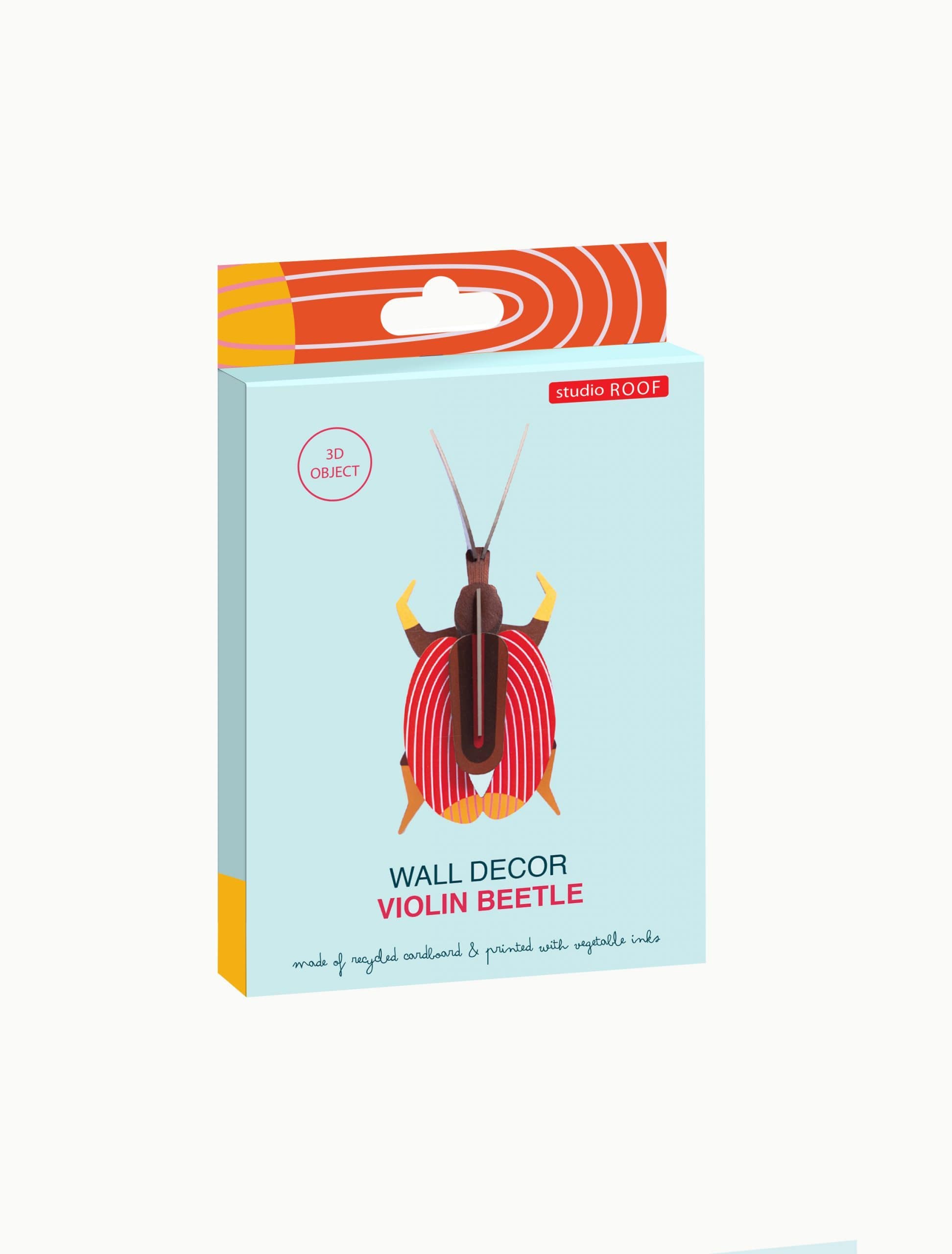 Studio Roof Decorazione parete Violin Beetle