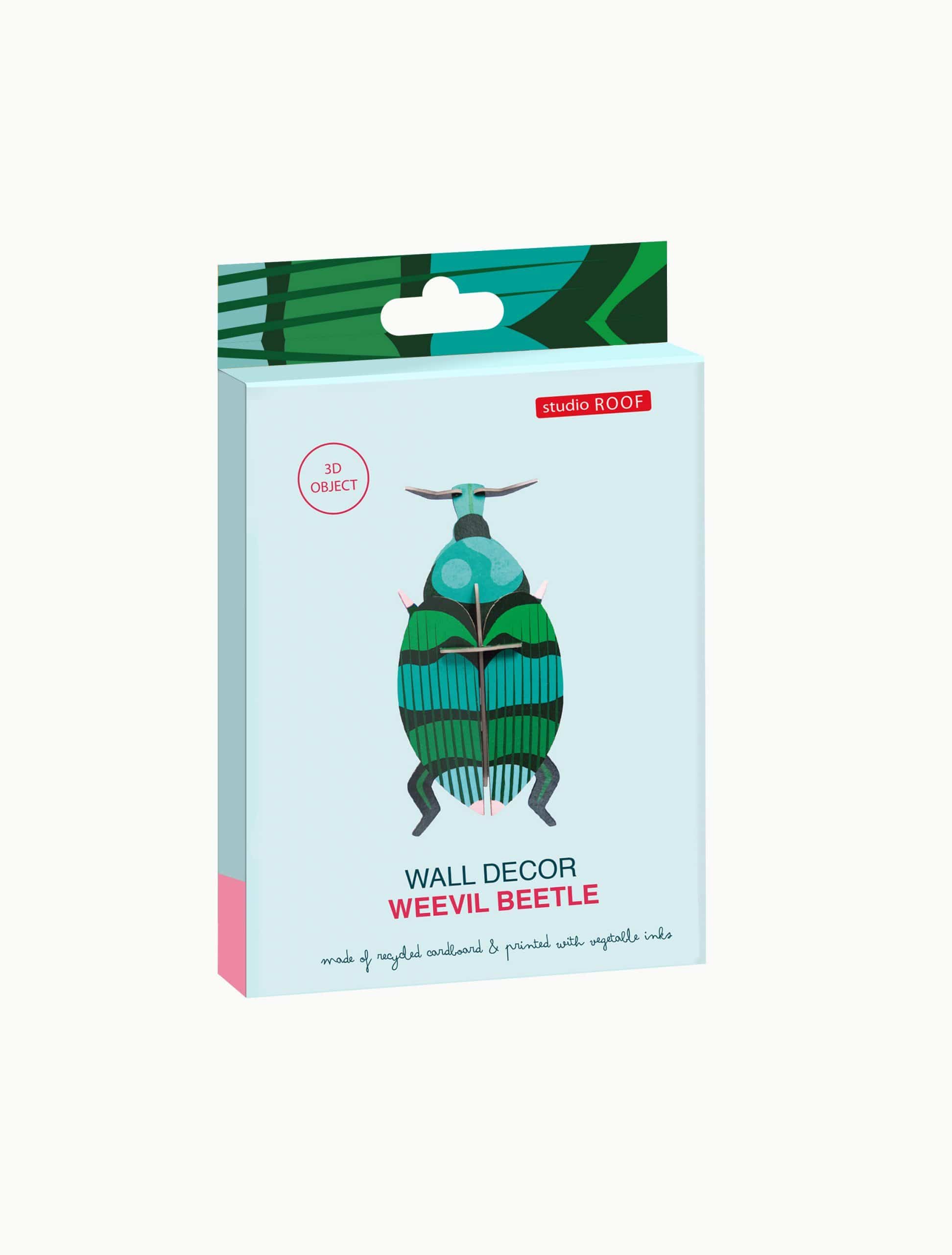 Studio Roof Decorazione parete Weevil Beetle