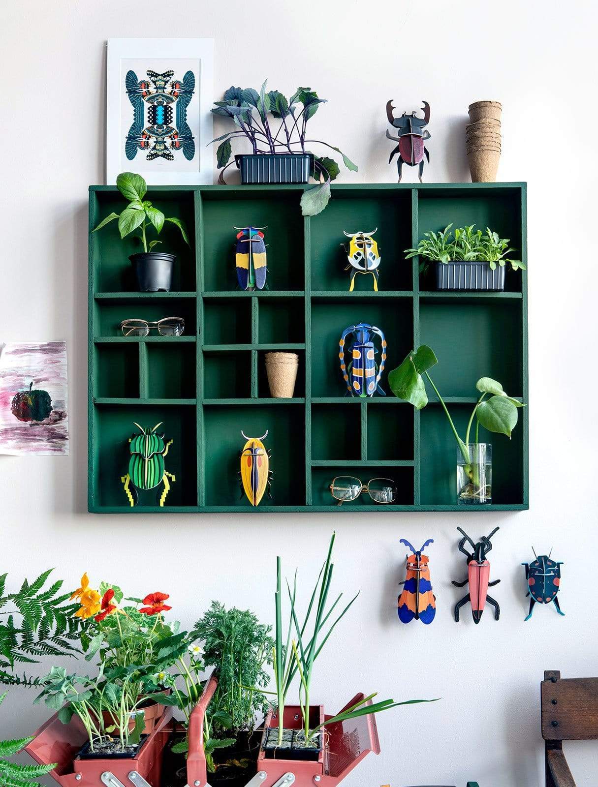 Studio Roof Decorazione parete Winged Beetle