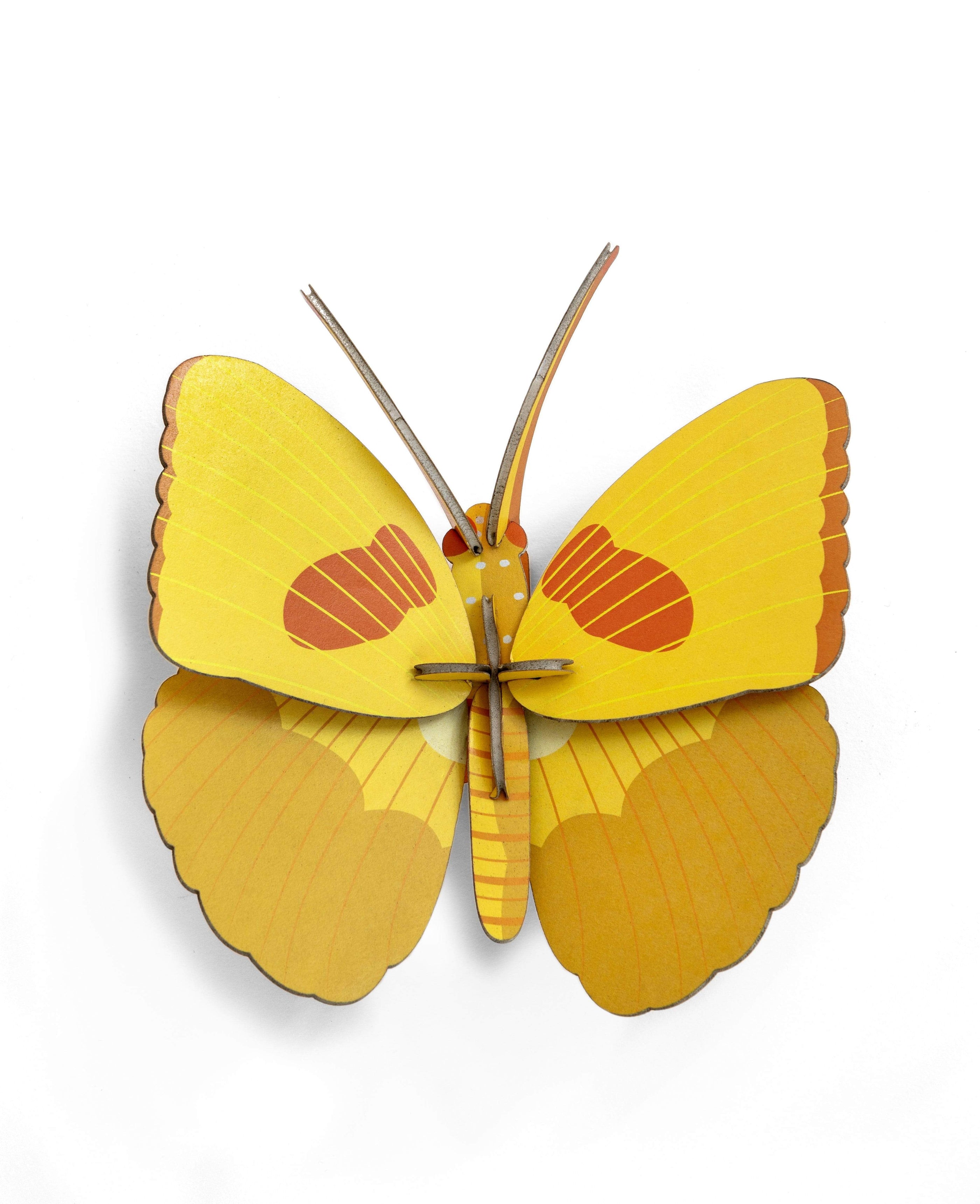 Studio Roof Decorazione parete Yellow Butterfly