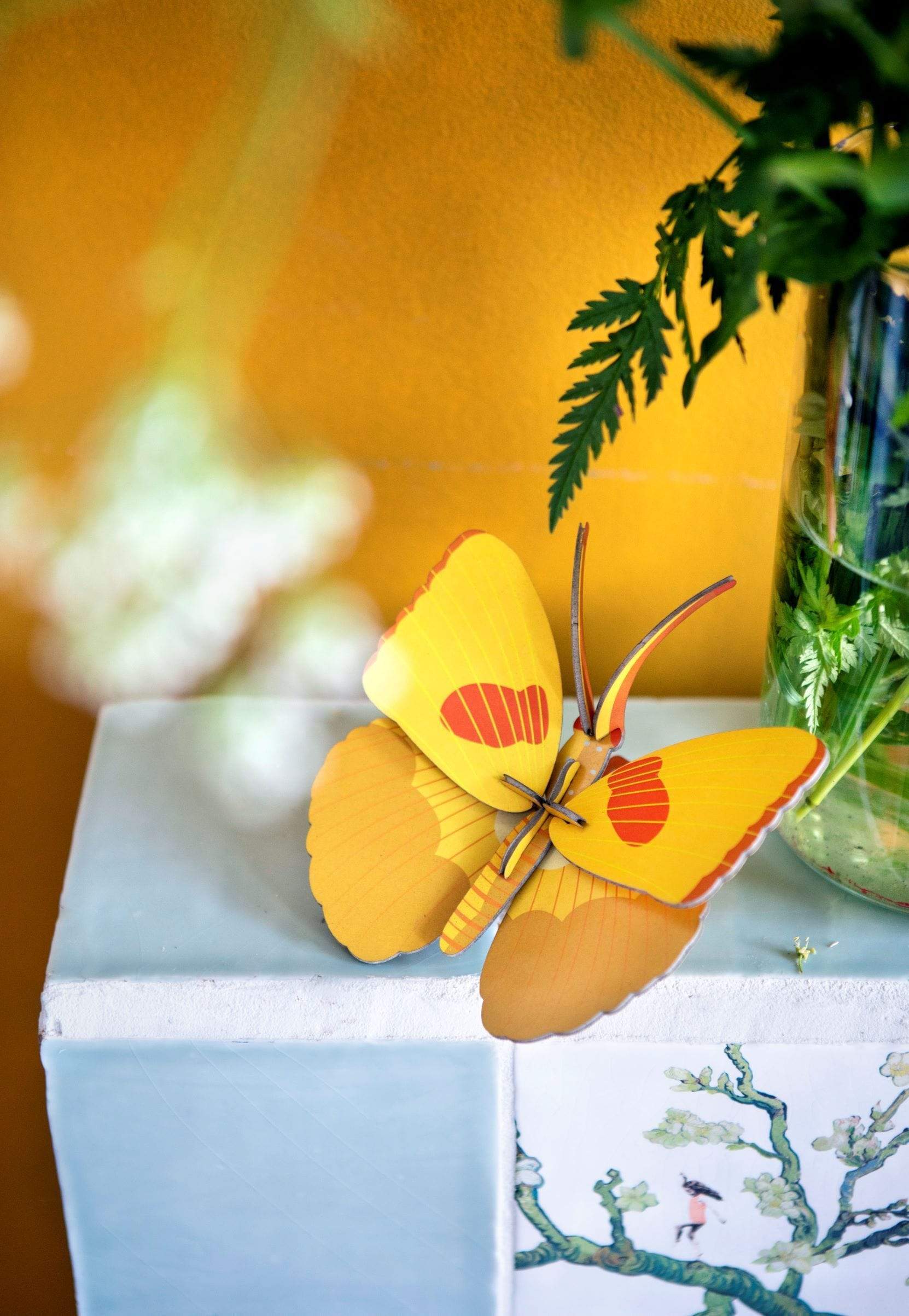 Studio Roof Decorazione parete Yellow Butterfly
