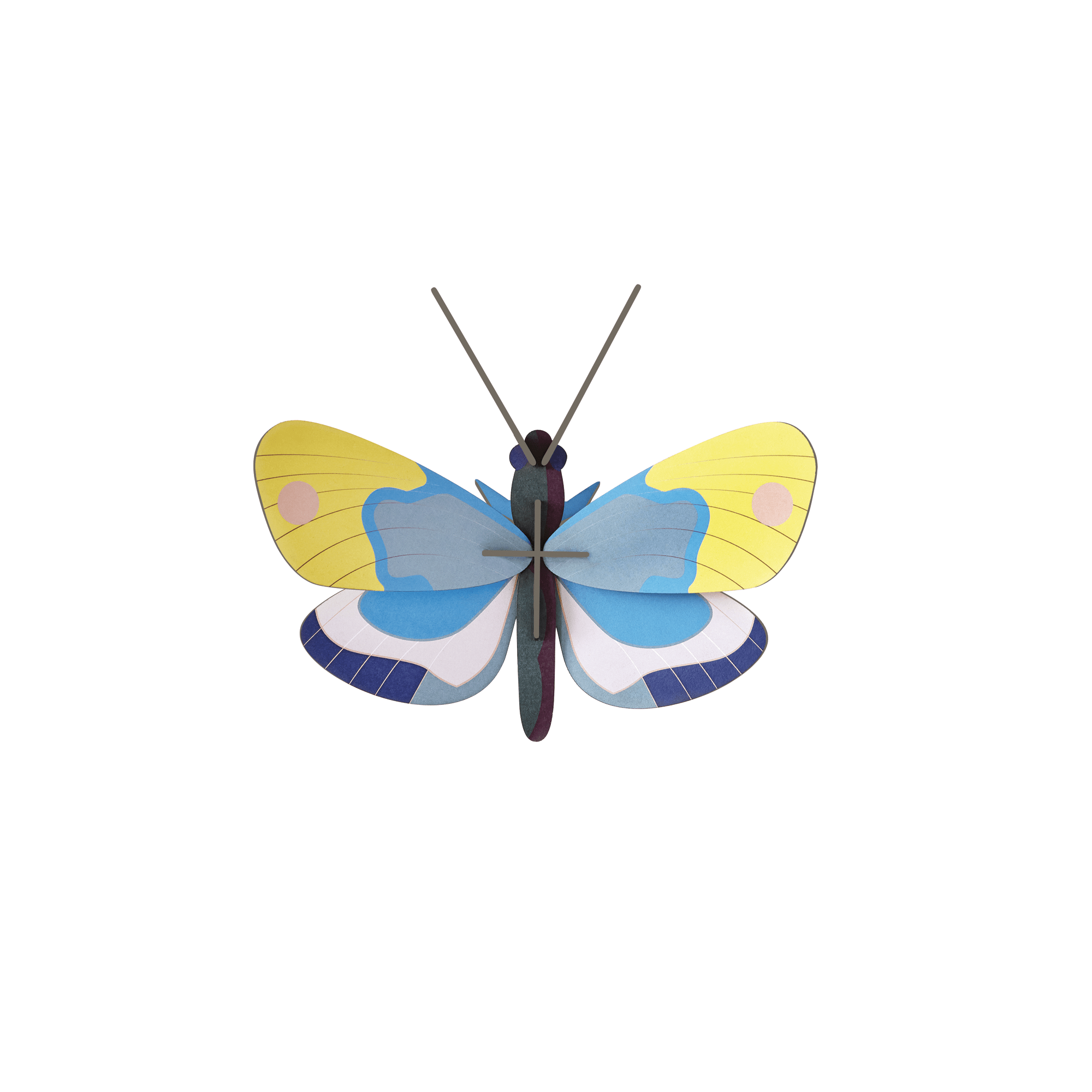 Studio Roof Decorazione parete Yellow Monarch Butterfly