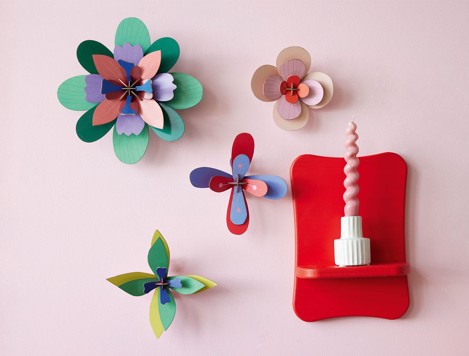 Studio Roof Decorazioni da parete Flower Wall Art - Lime Cocktail