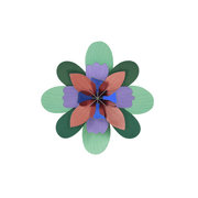 Studio Roof Decorazioni da parete Flower Wall Art - Pistache Sorbet